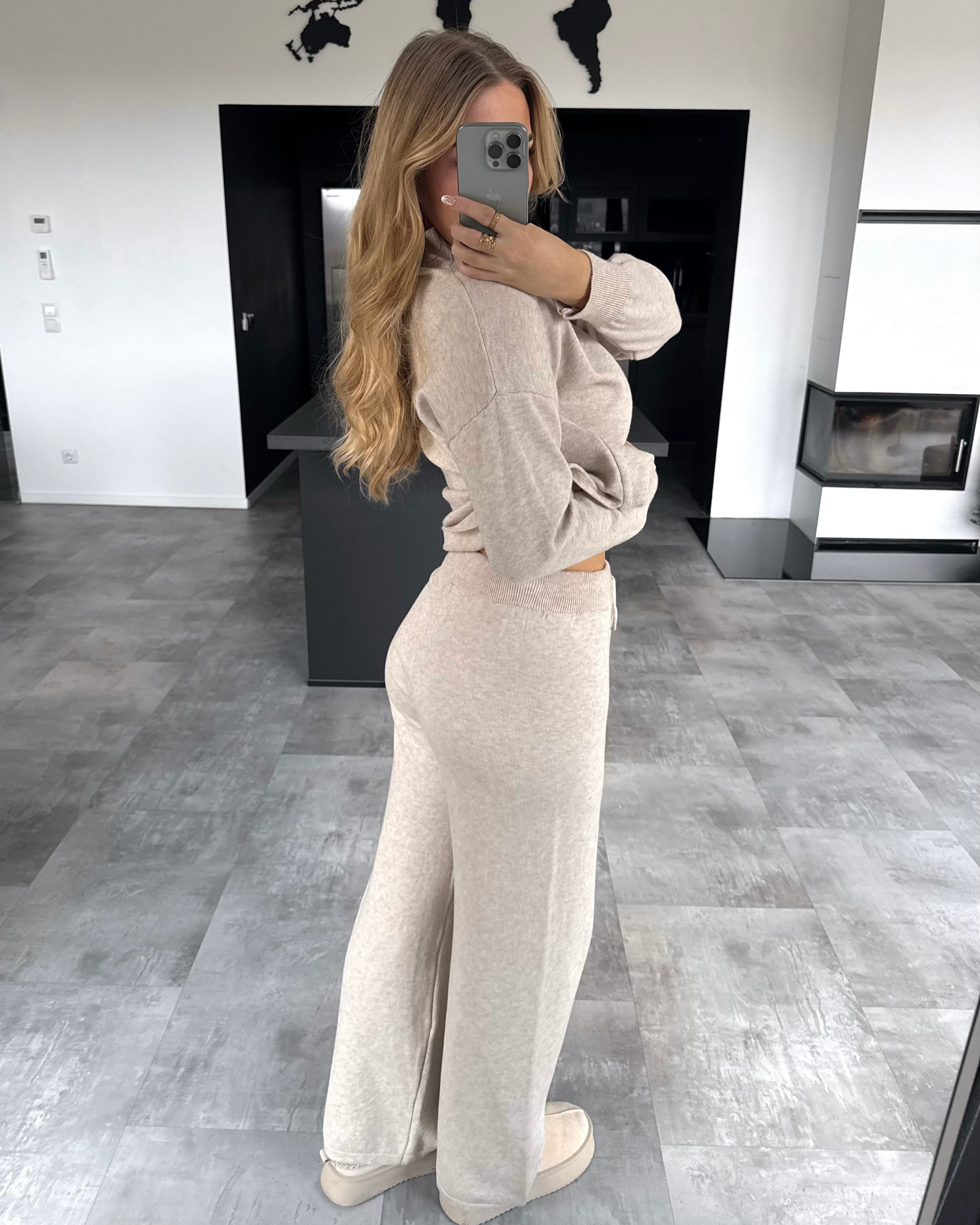 Zweiteiler “Gia” Beige