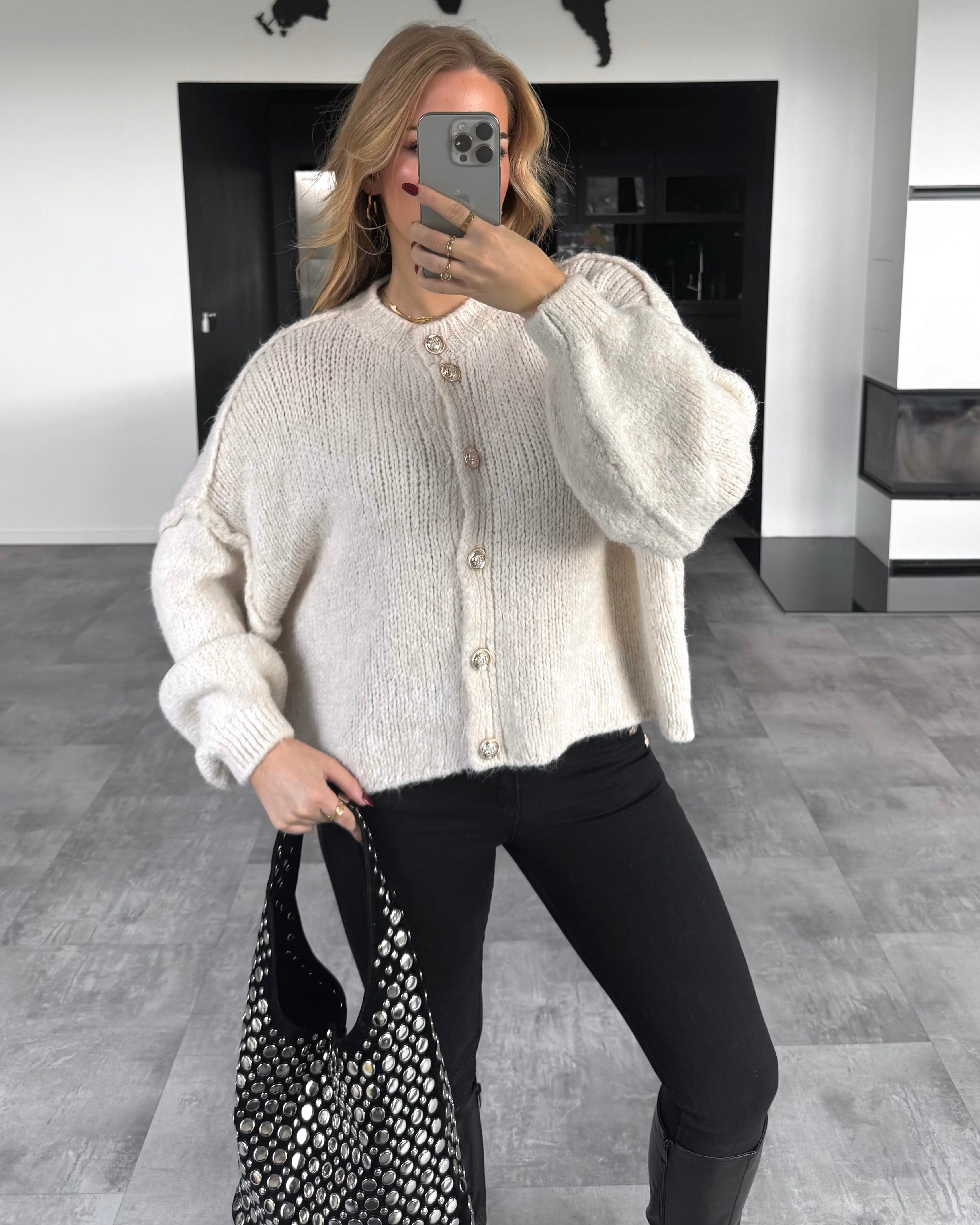 Cardigan "Gigi" Ecru