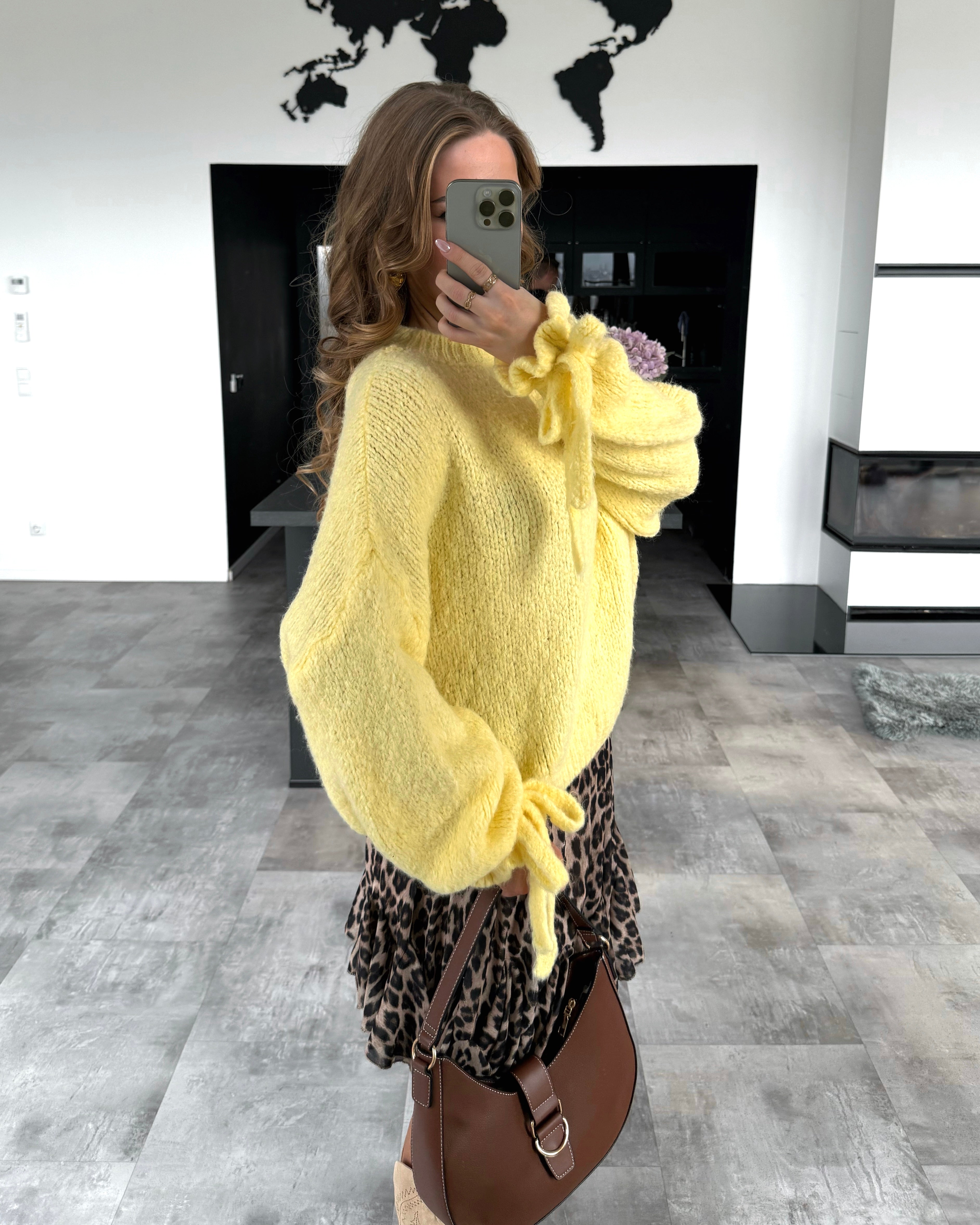 Pullover “Mali” Gelb