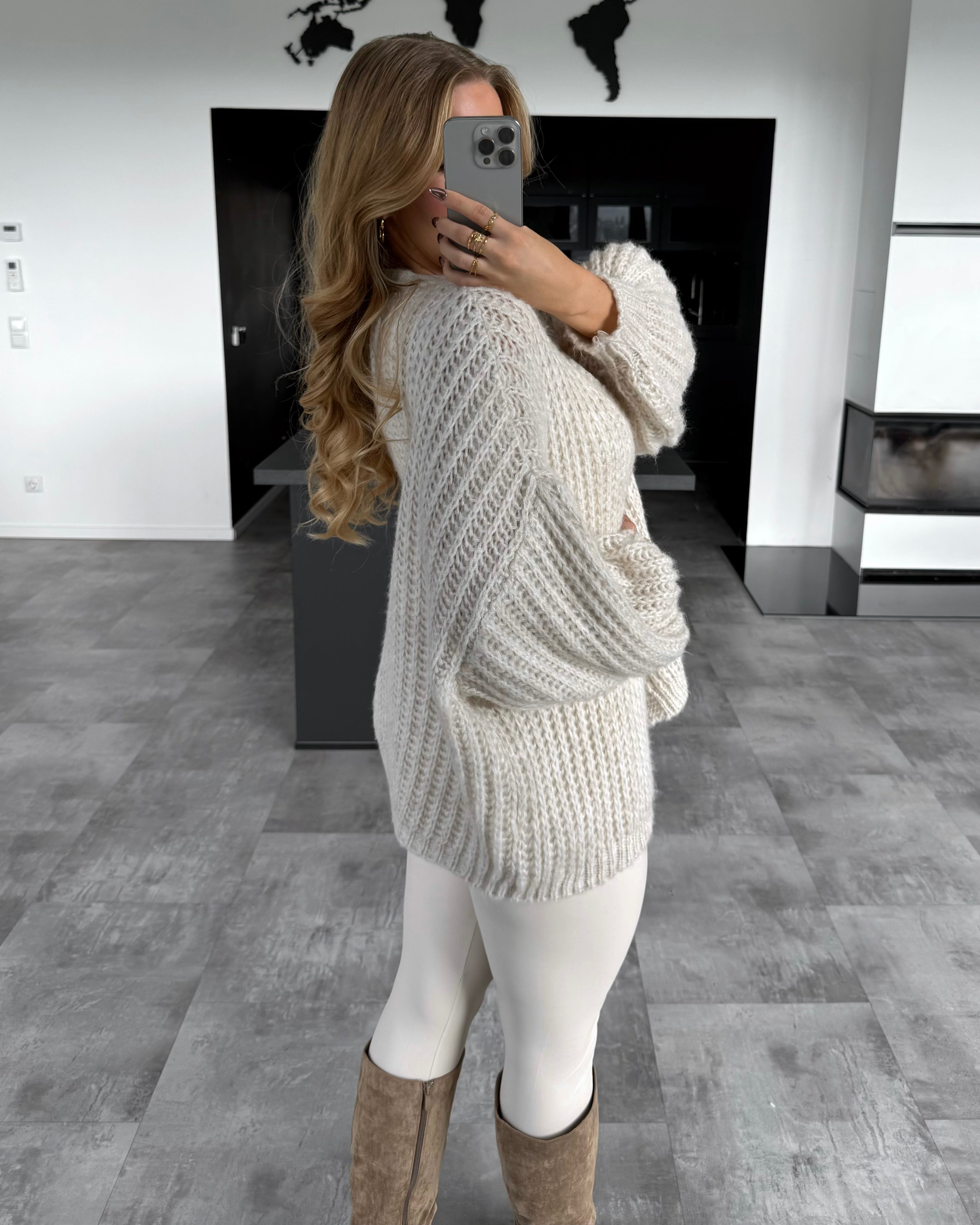 Cardigan "Cosima" Beige