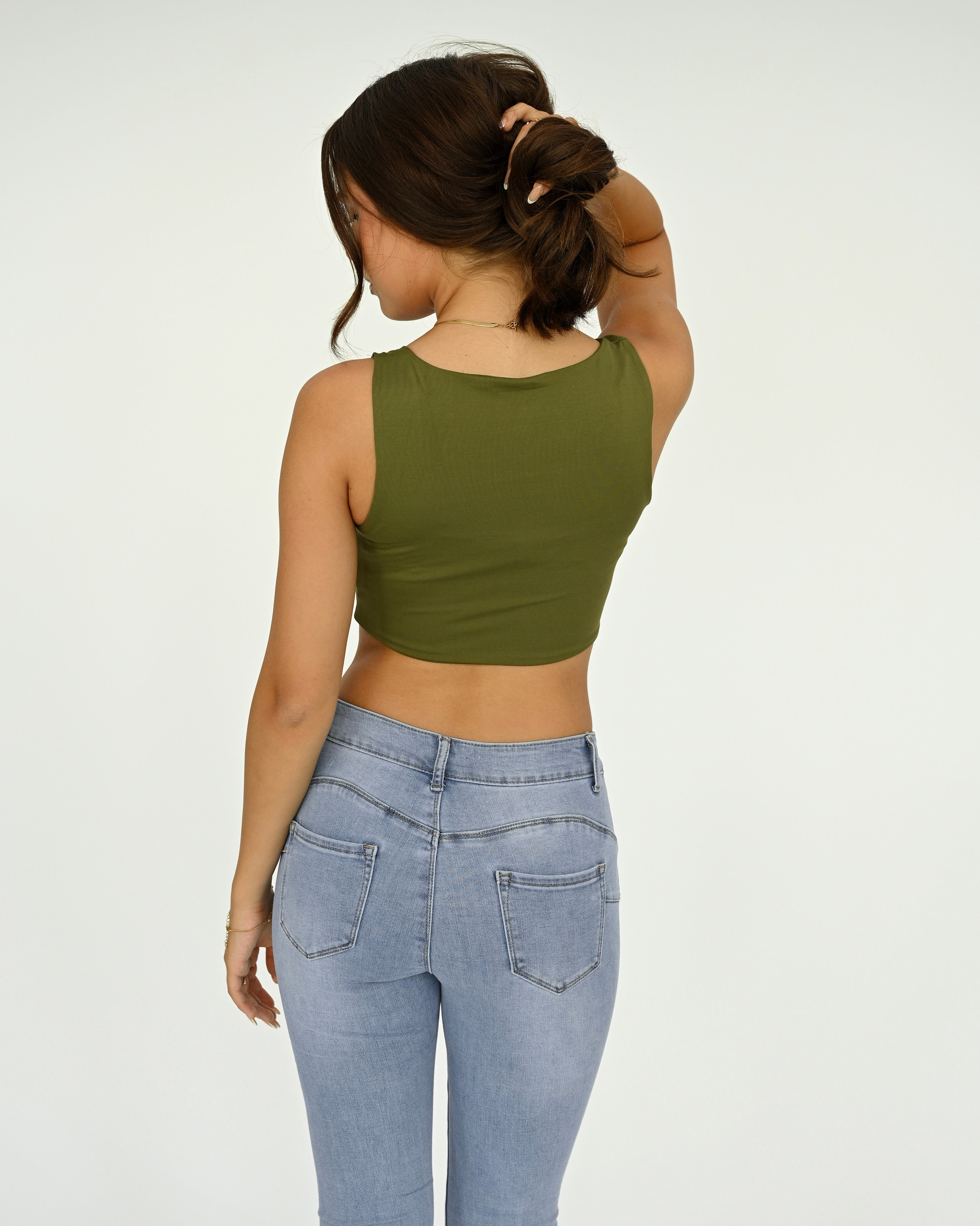 Basic Trägertop Cropped