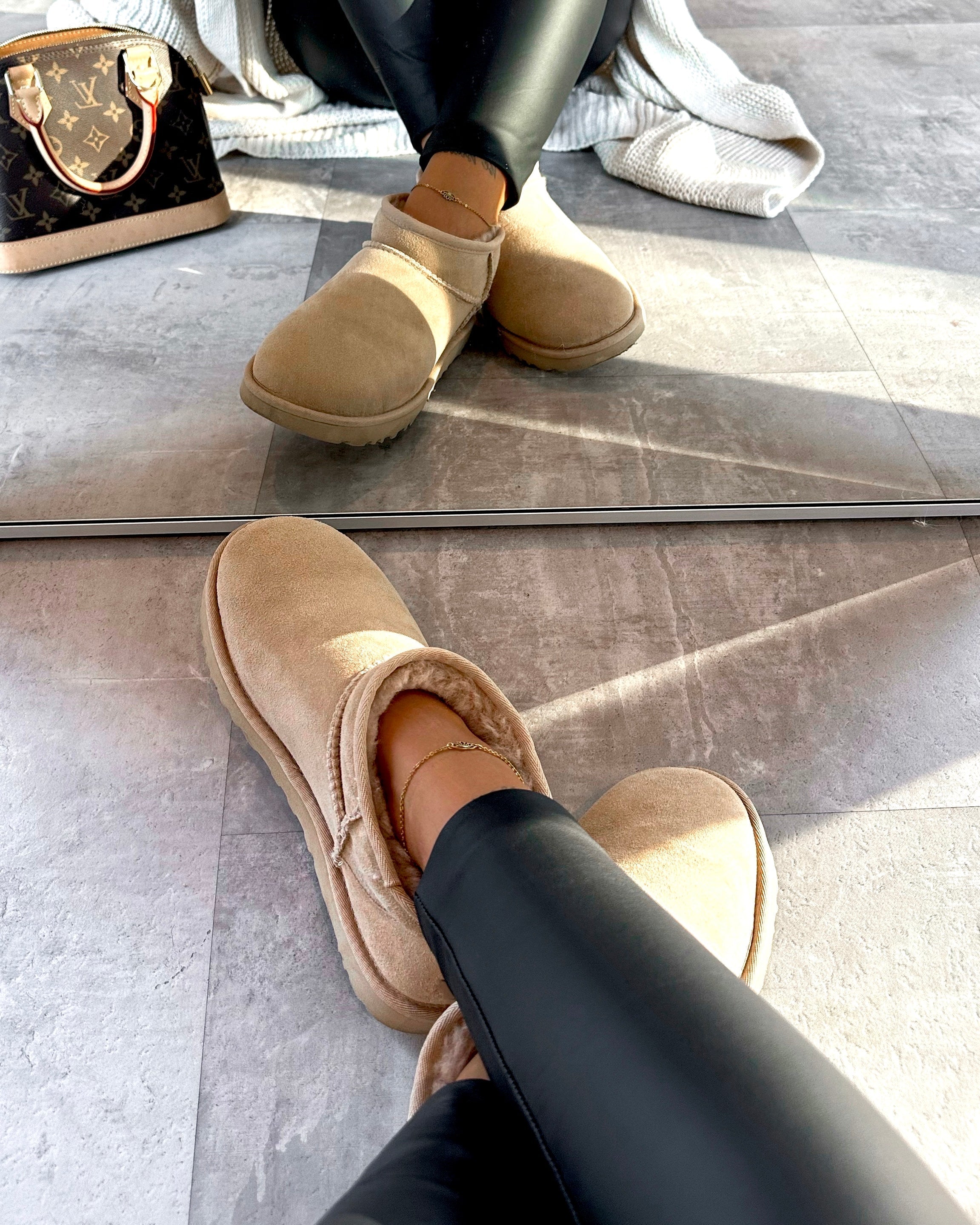 Mini Boots Beige