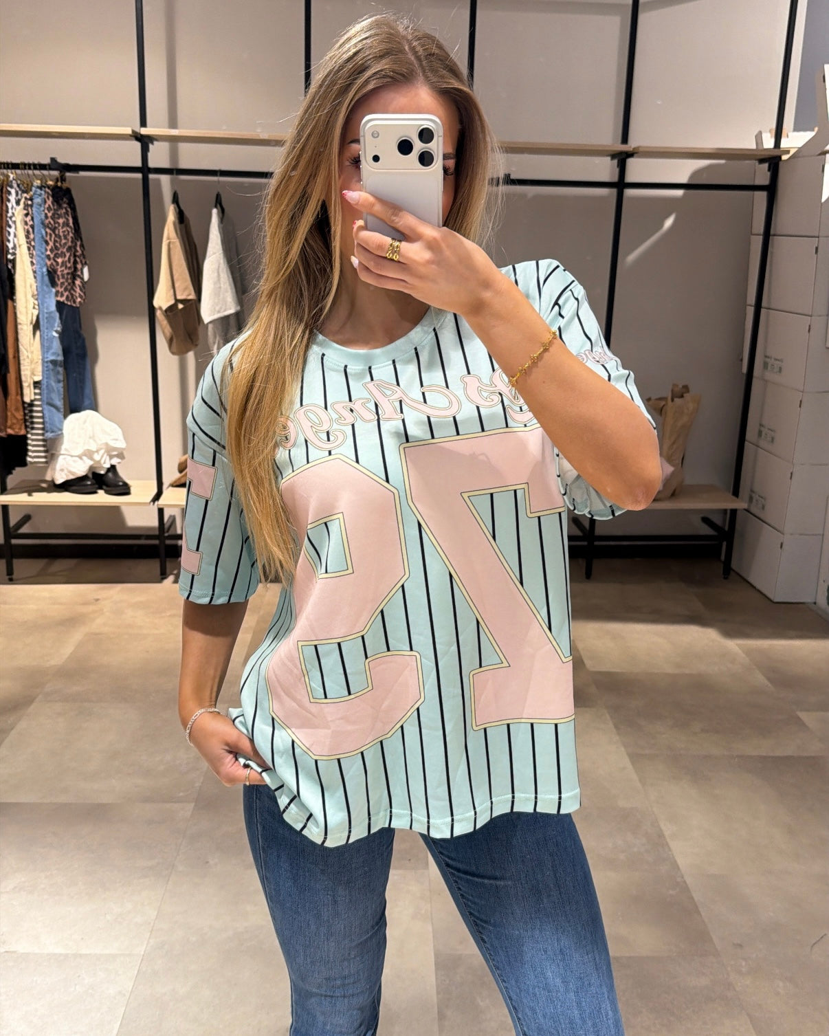 T-Shirt "LA" Mint