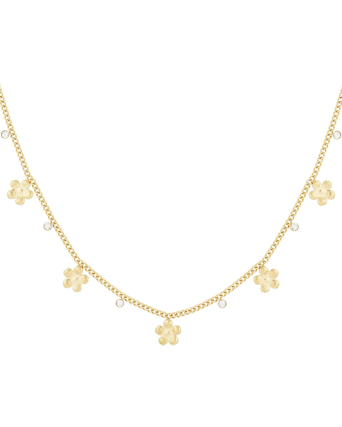 Soft Flower Necklace