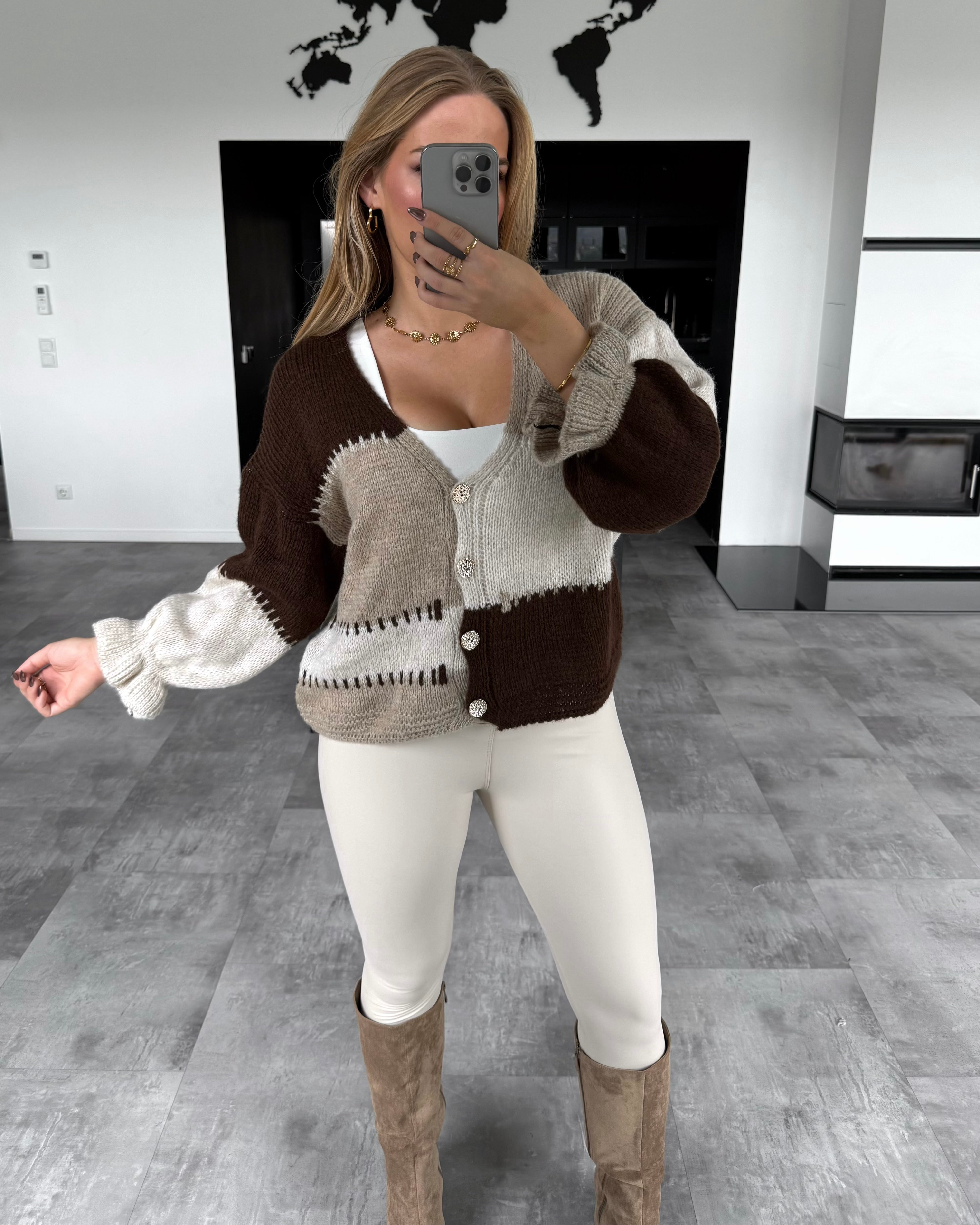 Cardigan "Ember" Multicolor