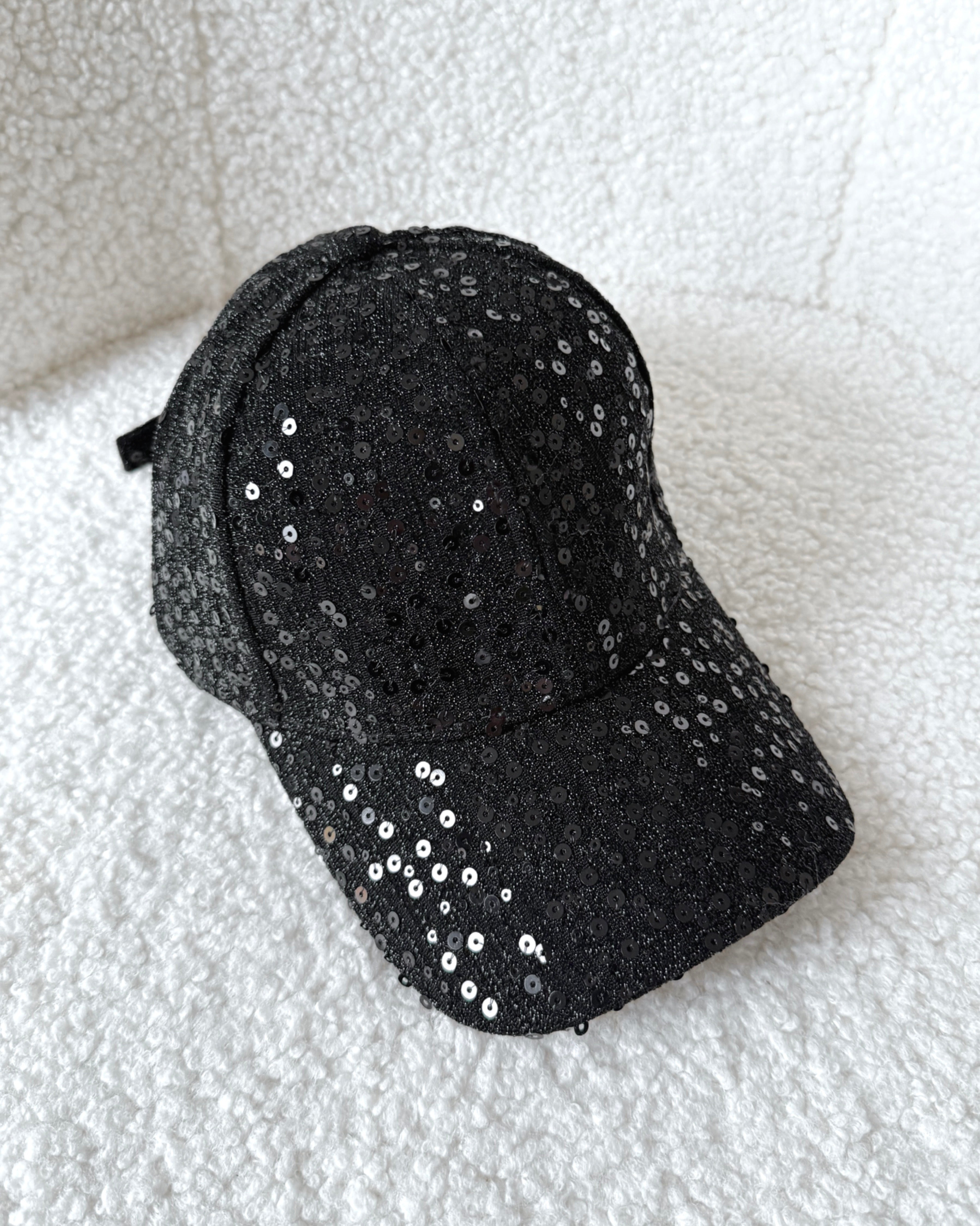 Base Cap "Glamour" Schwarz