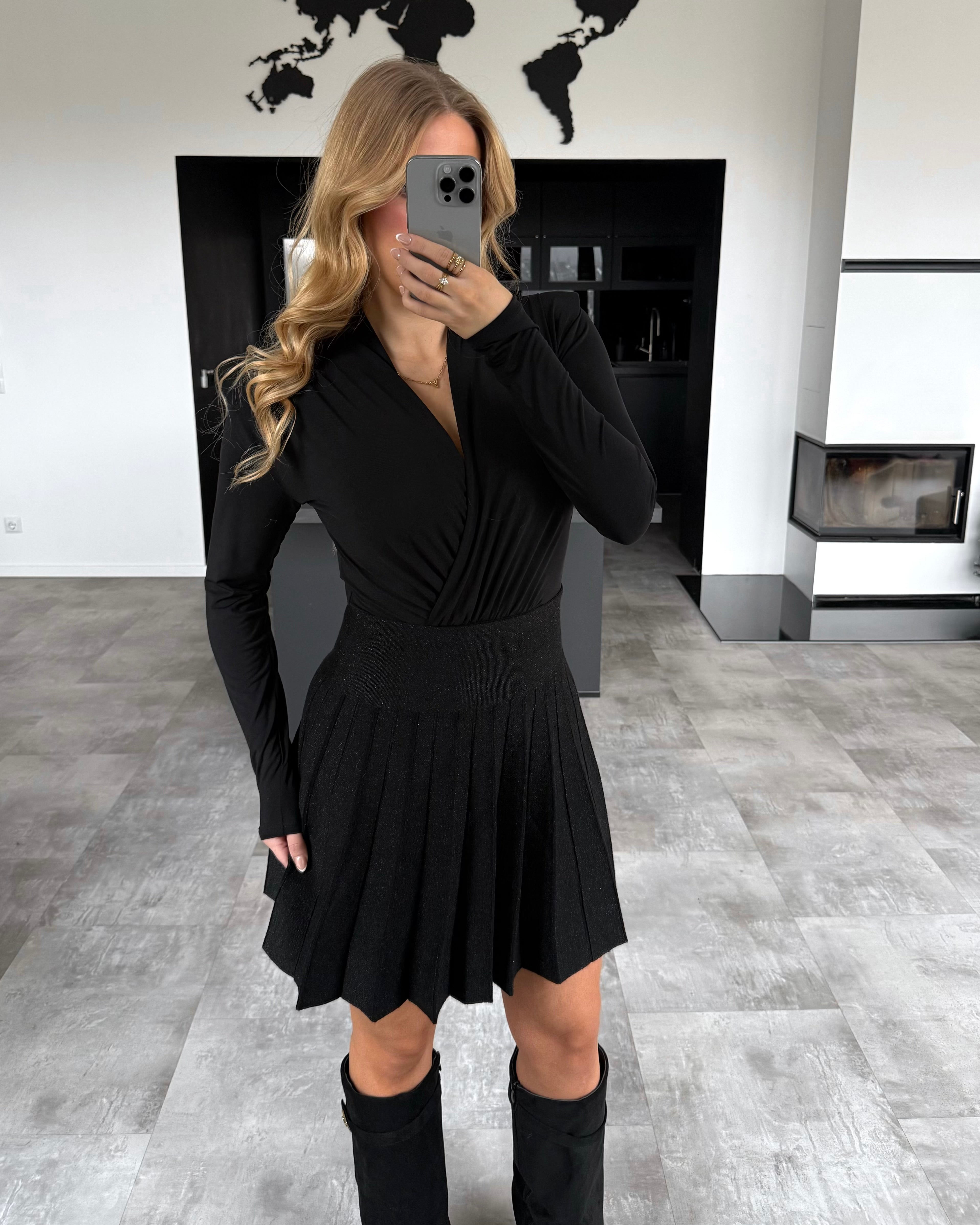 Crossover Body "Cindy" Schwarz