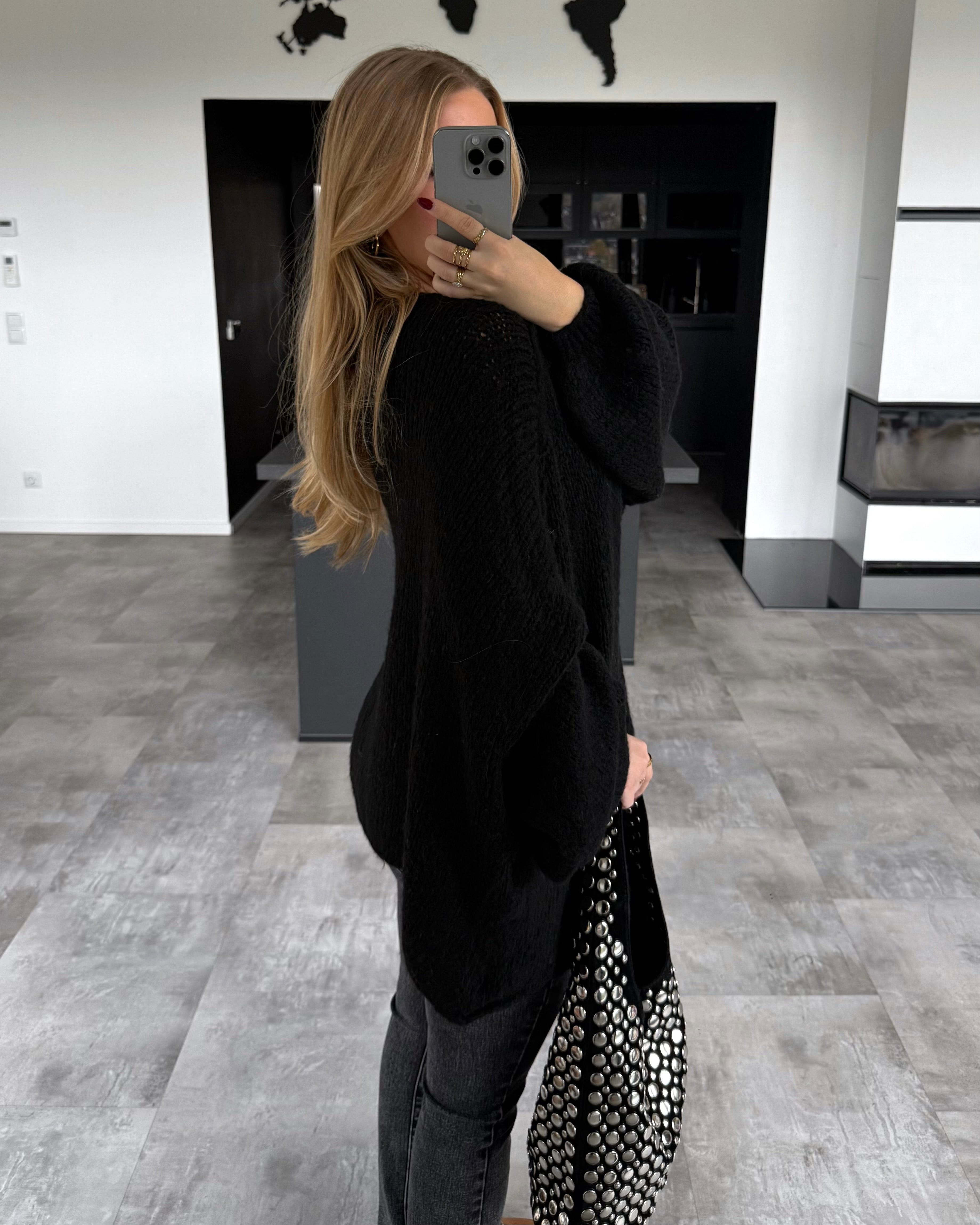 Cardigan “Livy" Schwarz