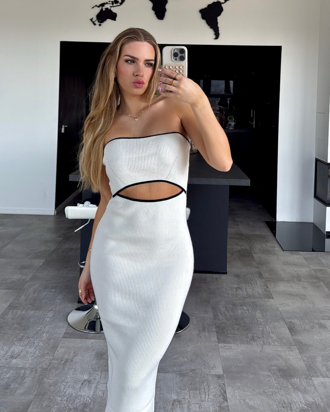 Tube Kleid „Camilla“ Weiß
