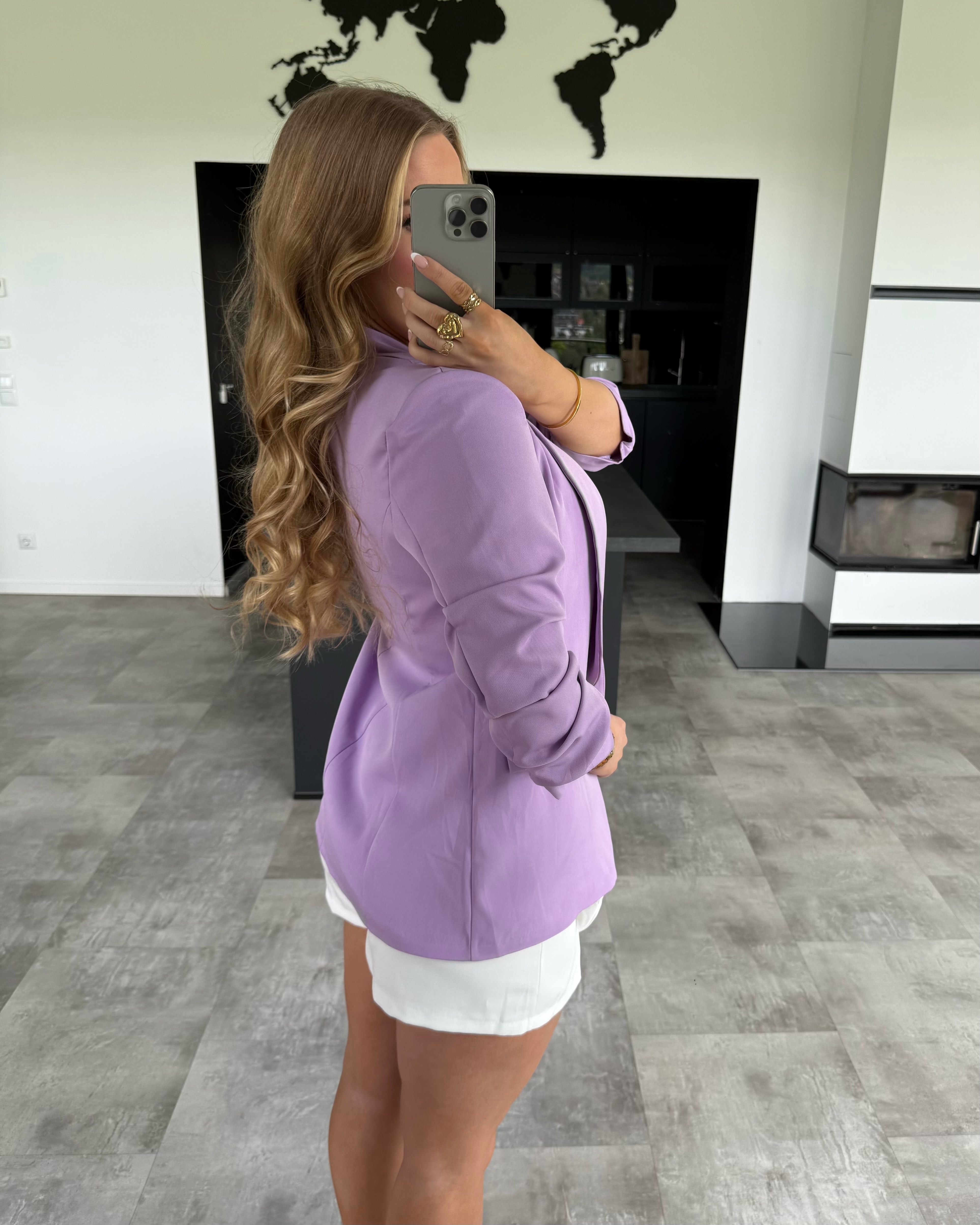 Blazer “Stella” Flieder