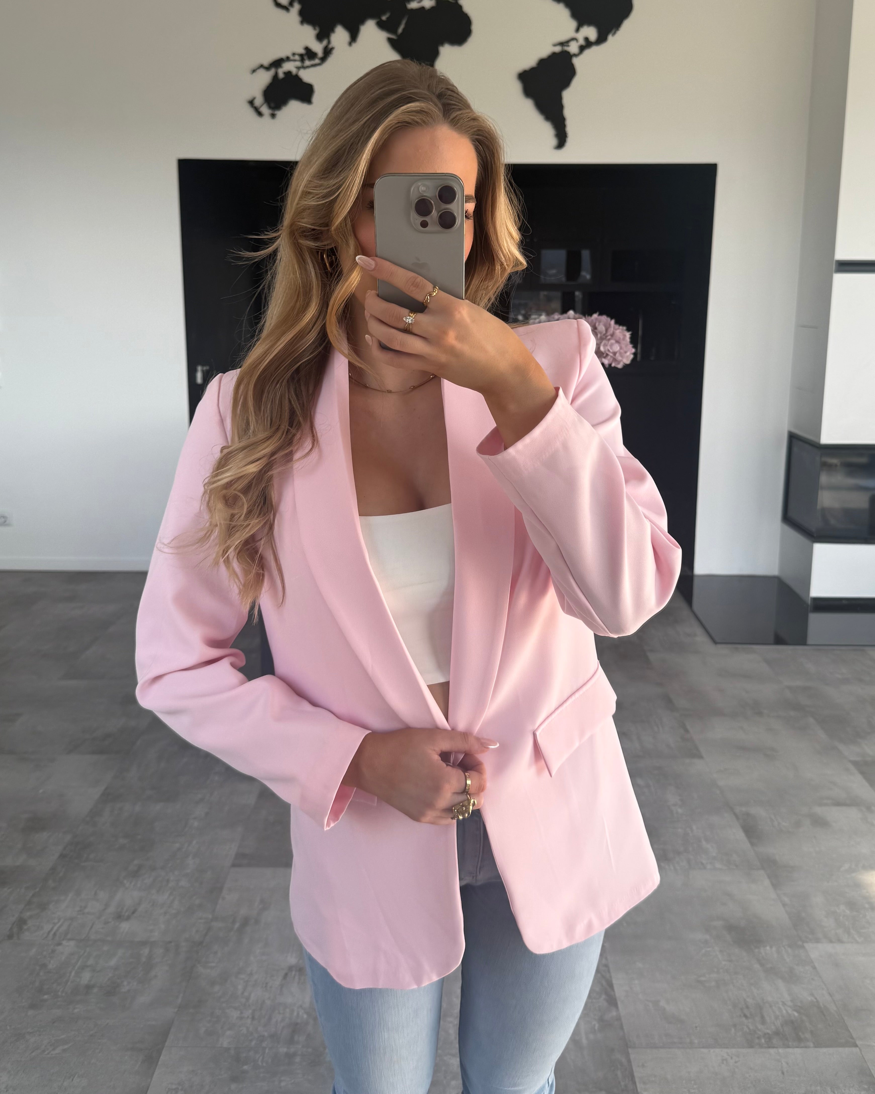 Blazer “Estella” Rosa