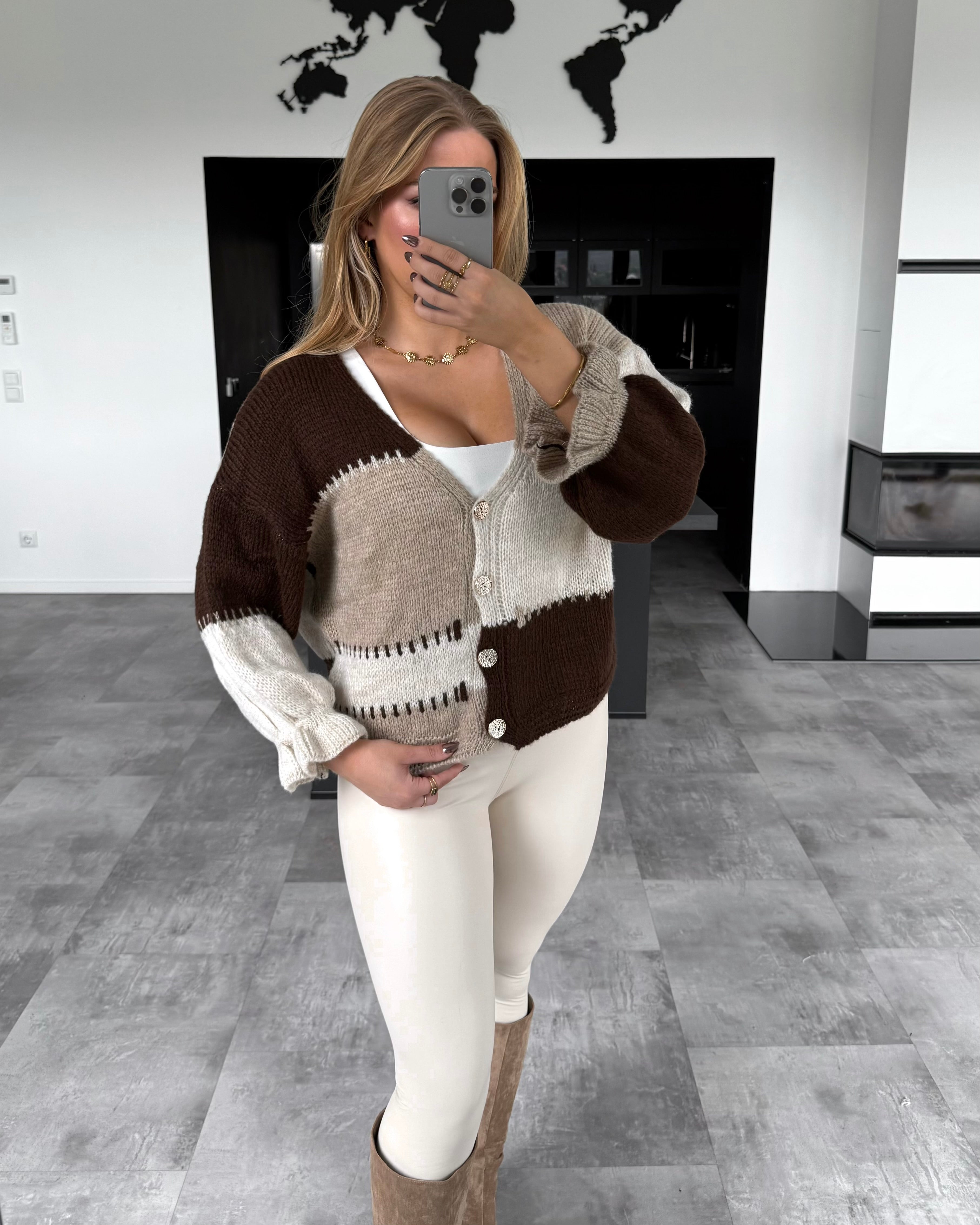 Cardigan "Ember" Multicolor