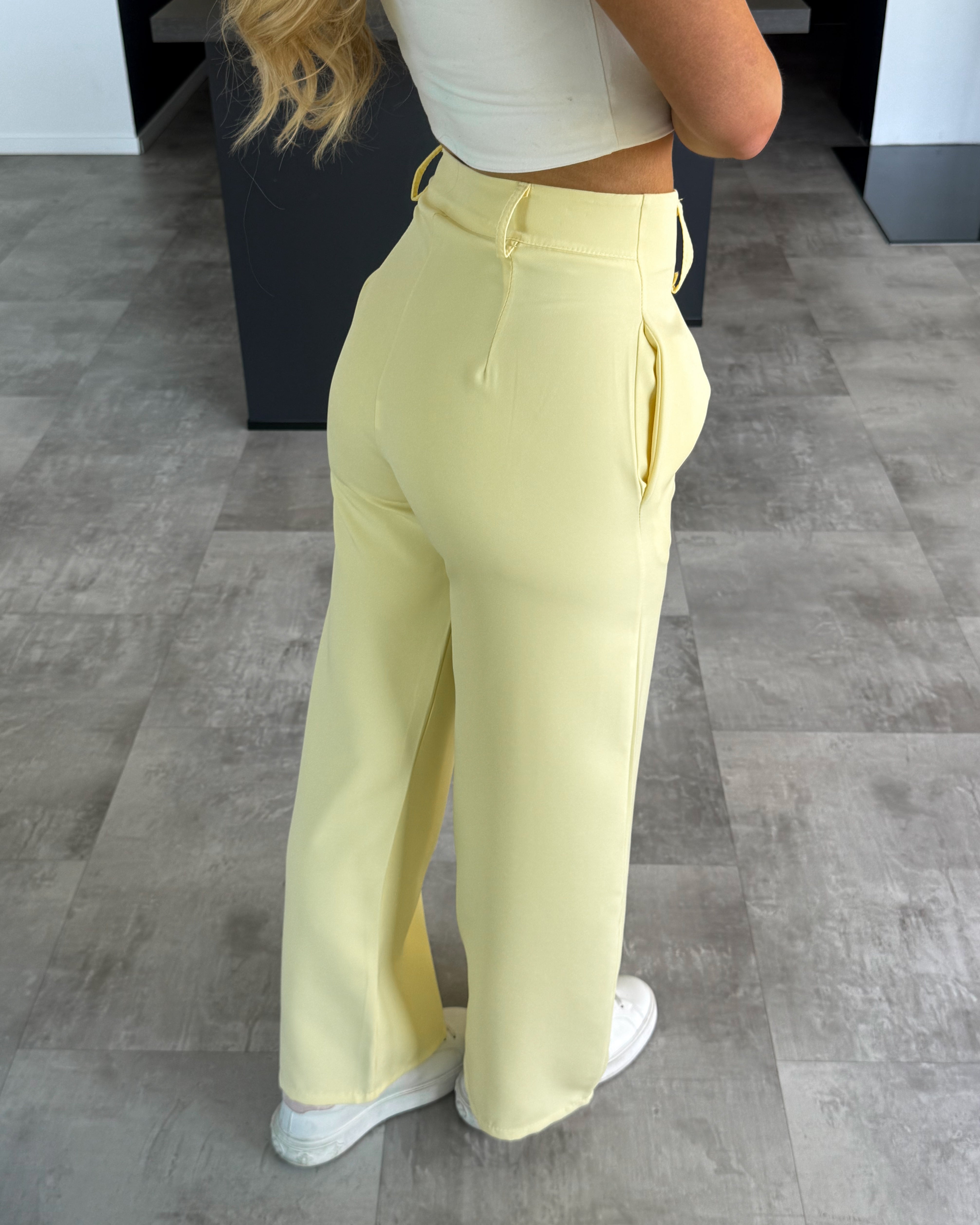 Anzugshose “Sara“ Hellgelb