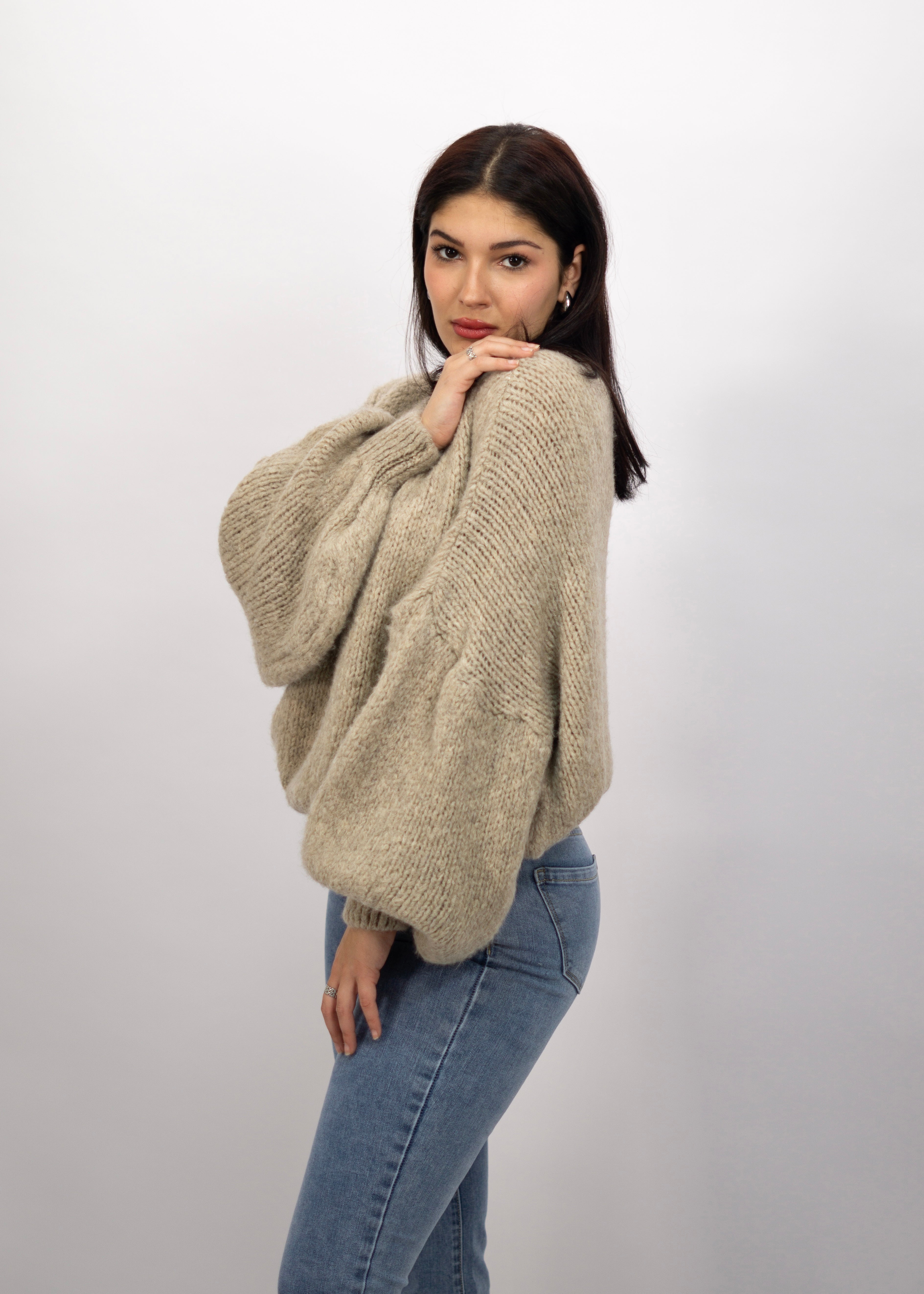 Pullover “Mayla” Taupe
