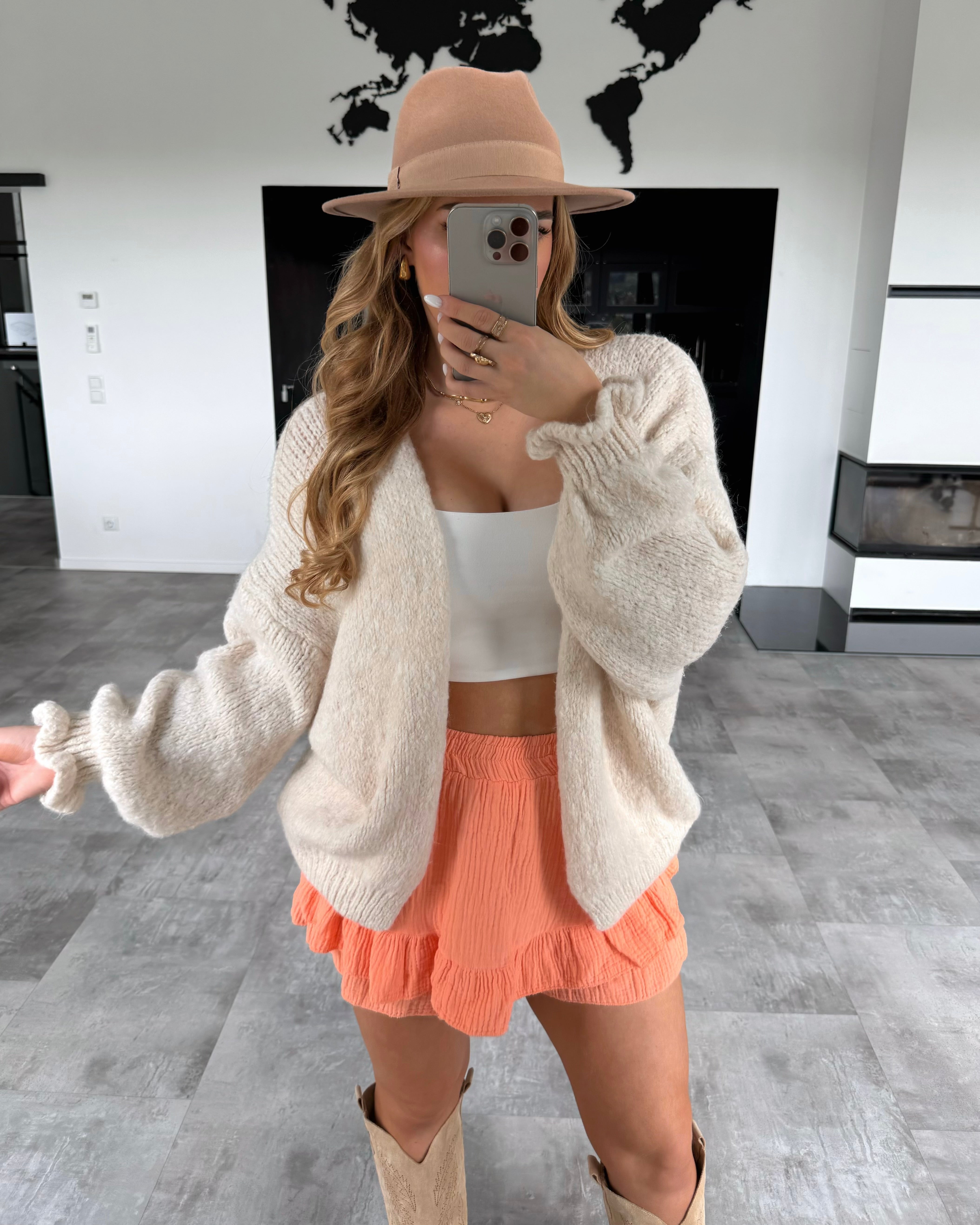 Cardigan "Mary" Ecru