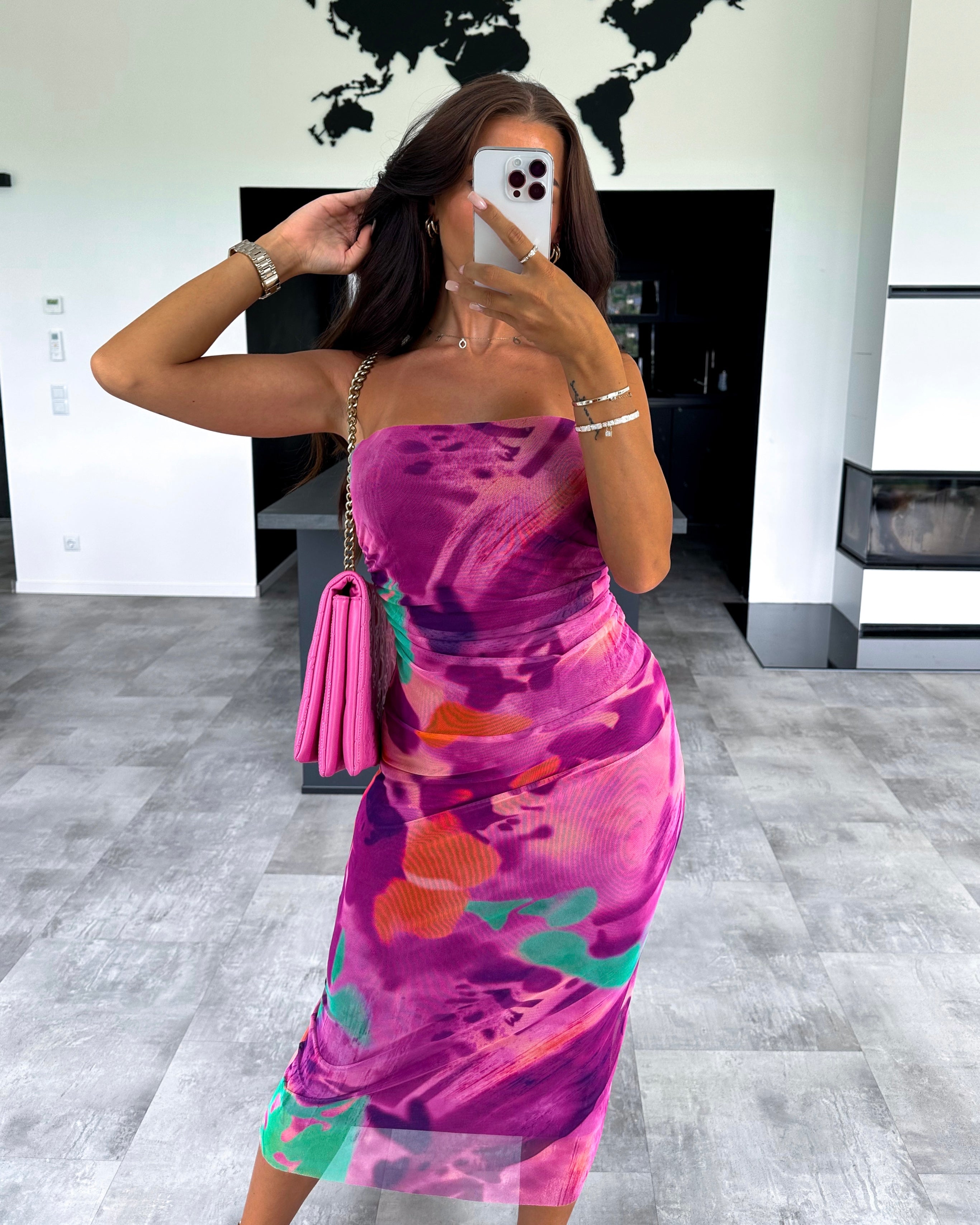 Kleid "Mermaid" Pink