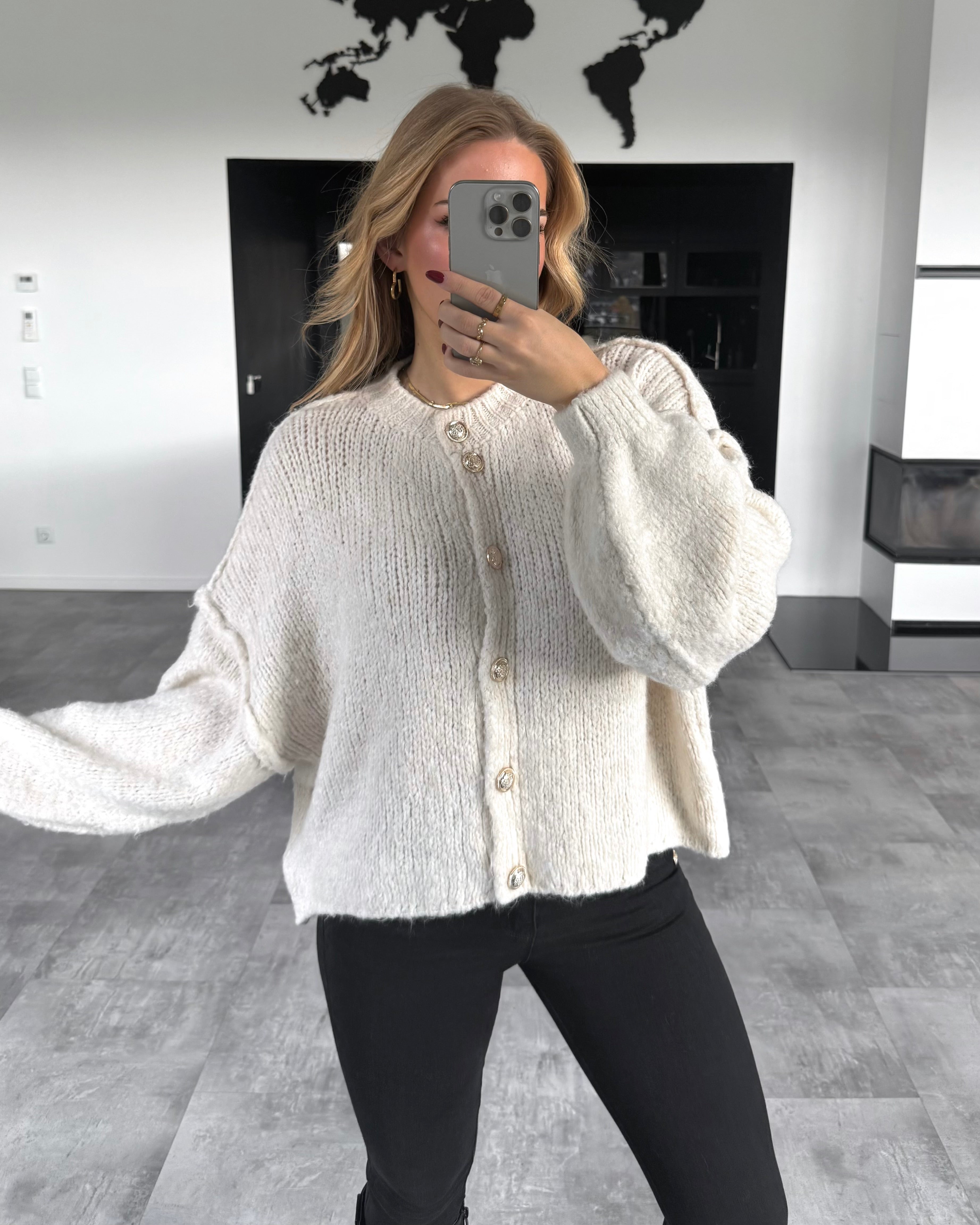 Cardigan "Gigi" Ecru