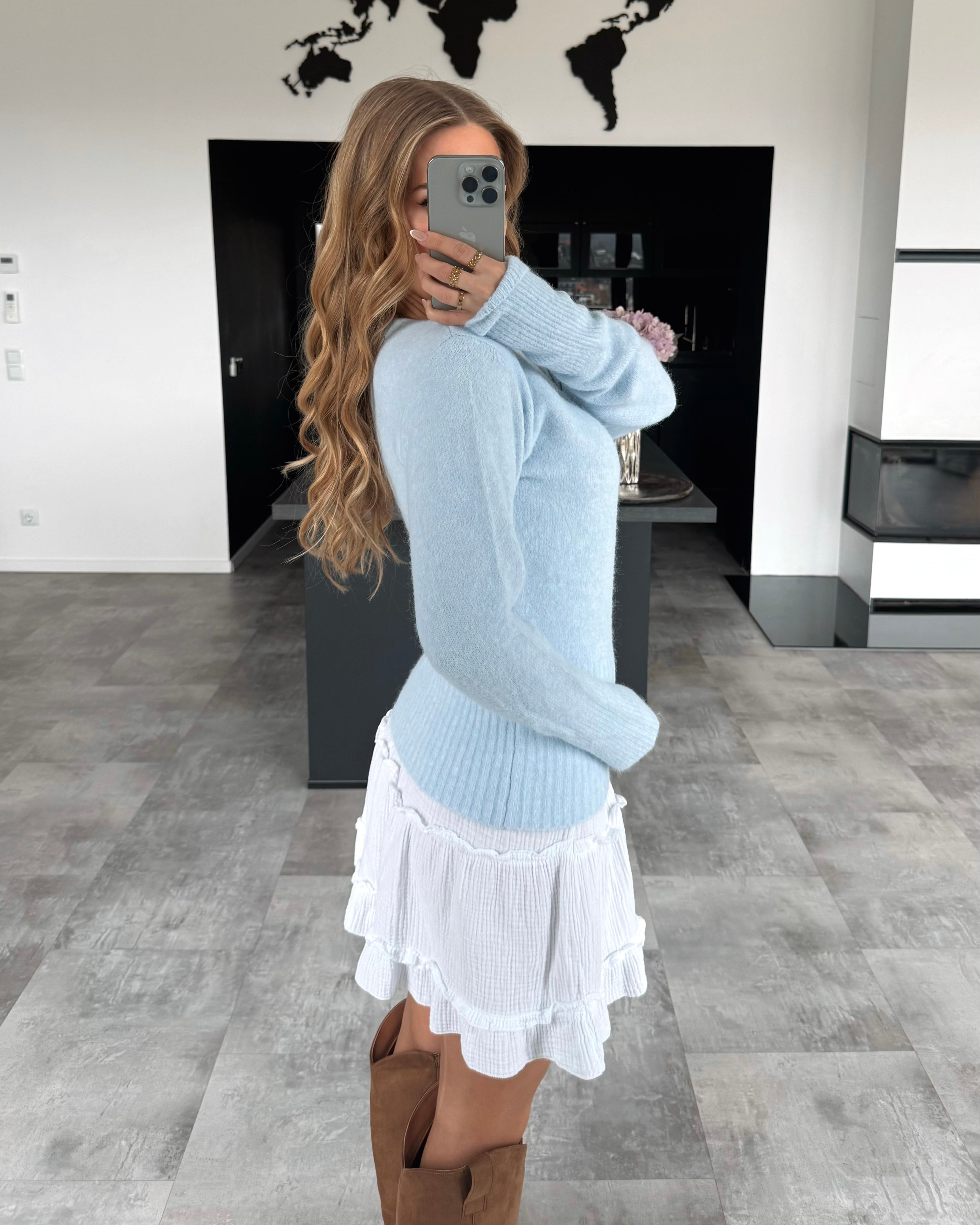 Pullover "Kathleen" Babyblau