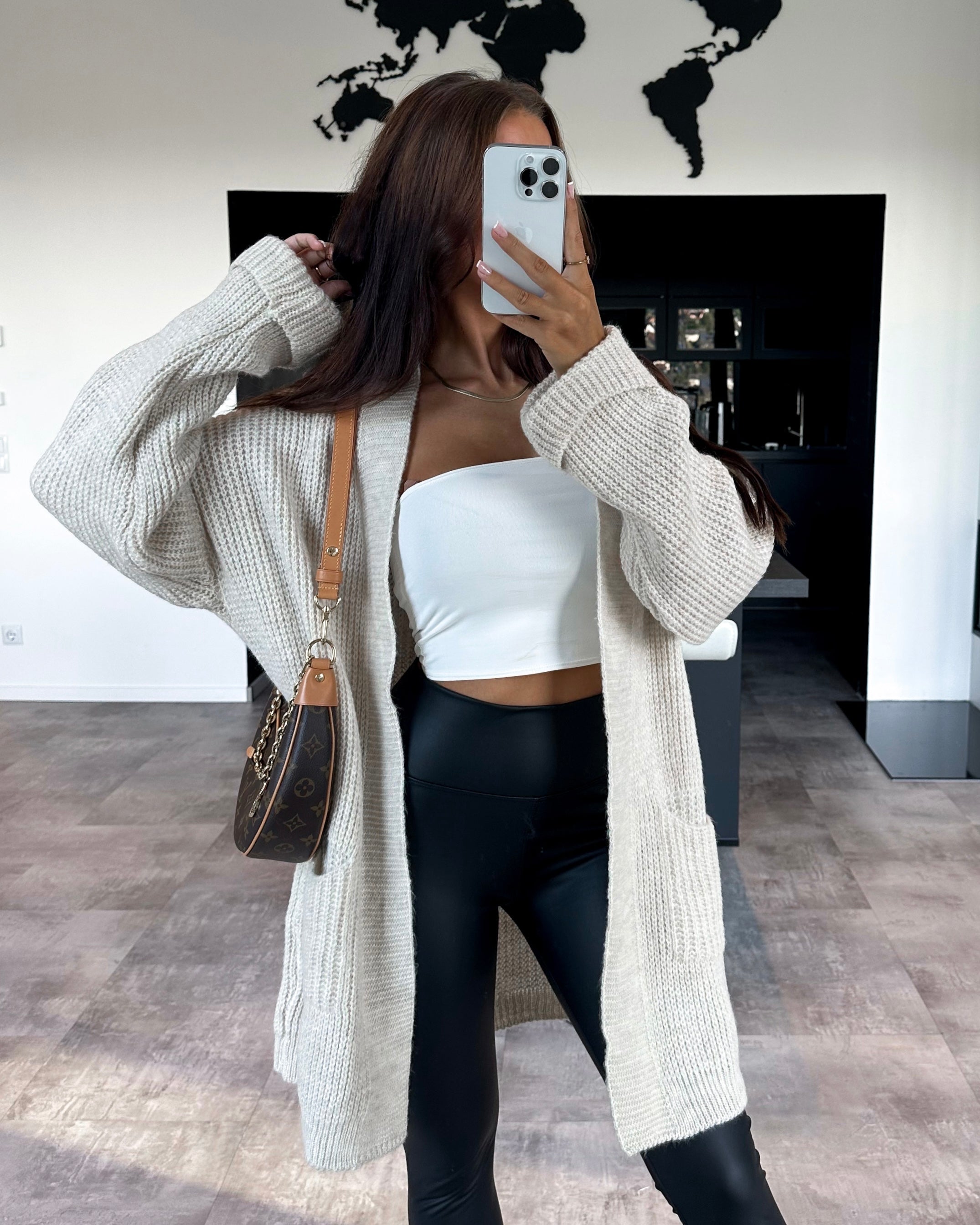 Cardigan “Sophia” Beige