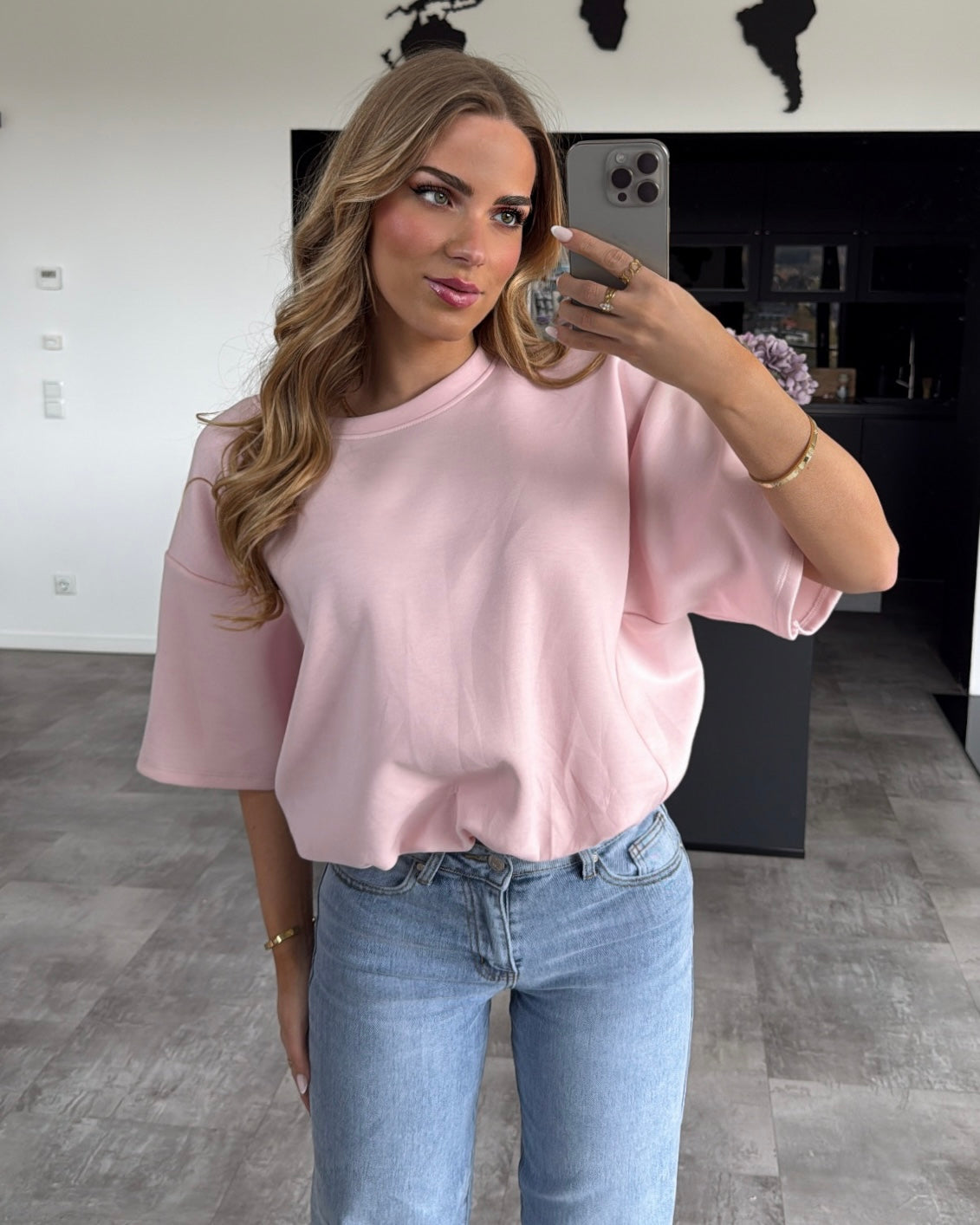 T-Shirt "Leonie" Babyrosa