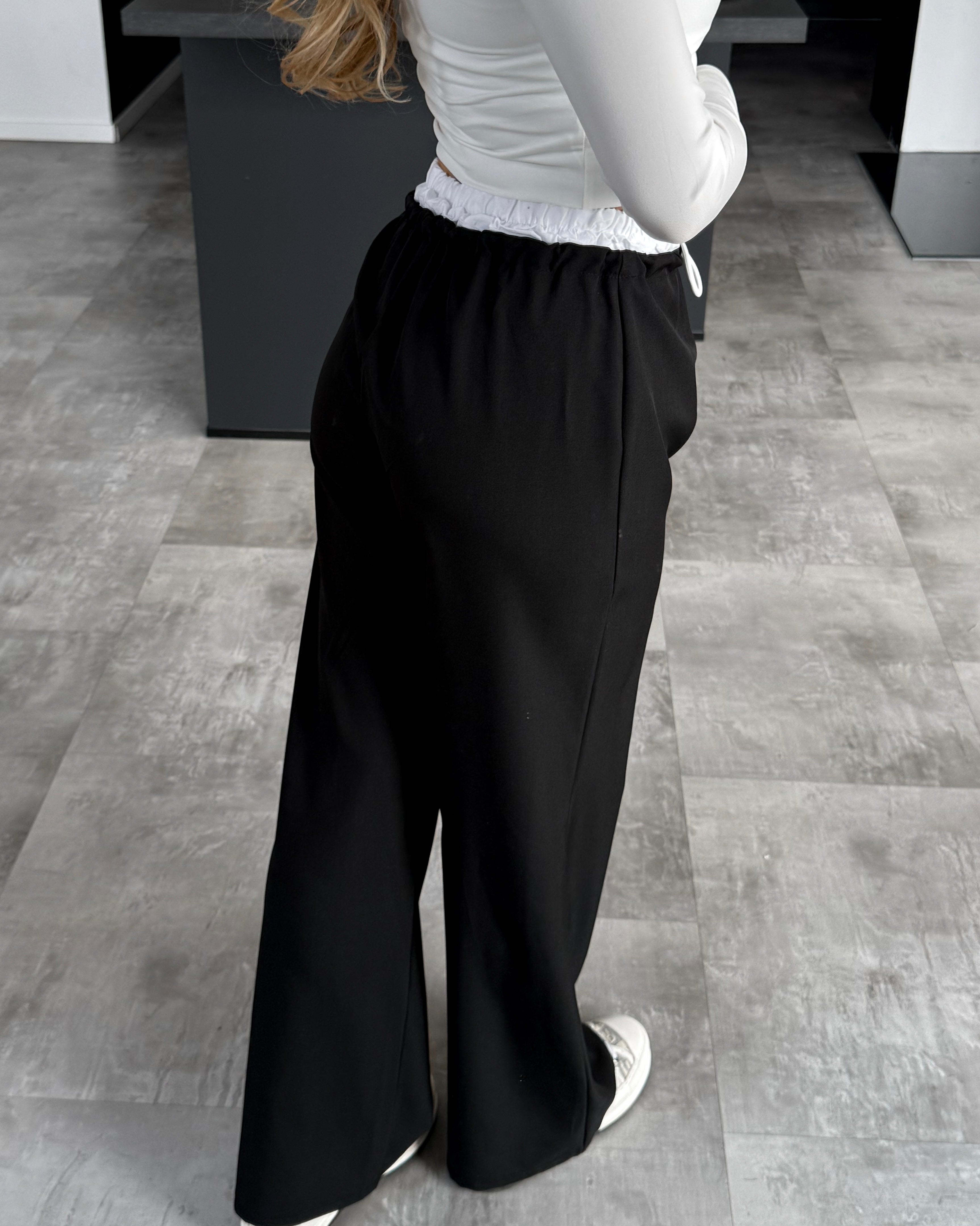 Stoffhose “Mara“ Schwarz