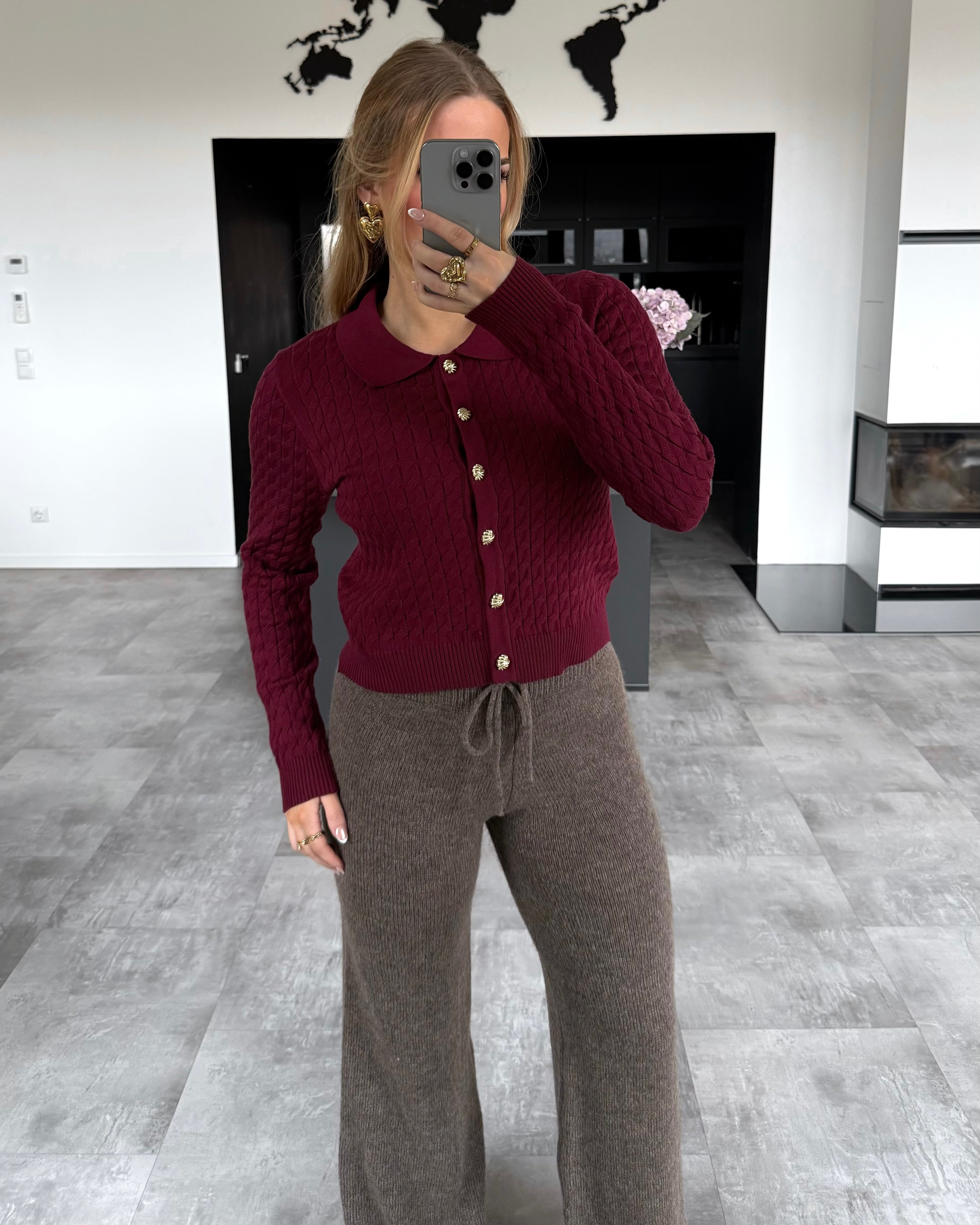 Strickhose “Aspen“ Hellbraun