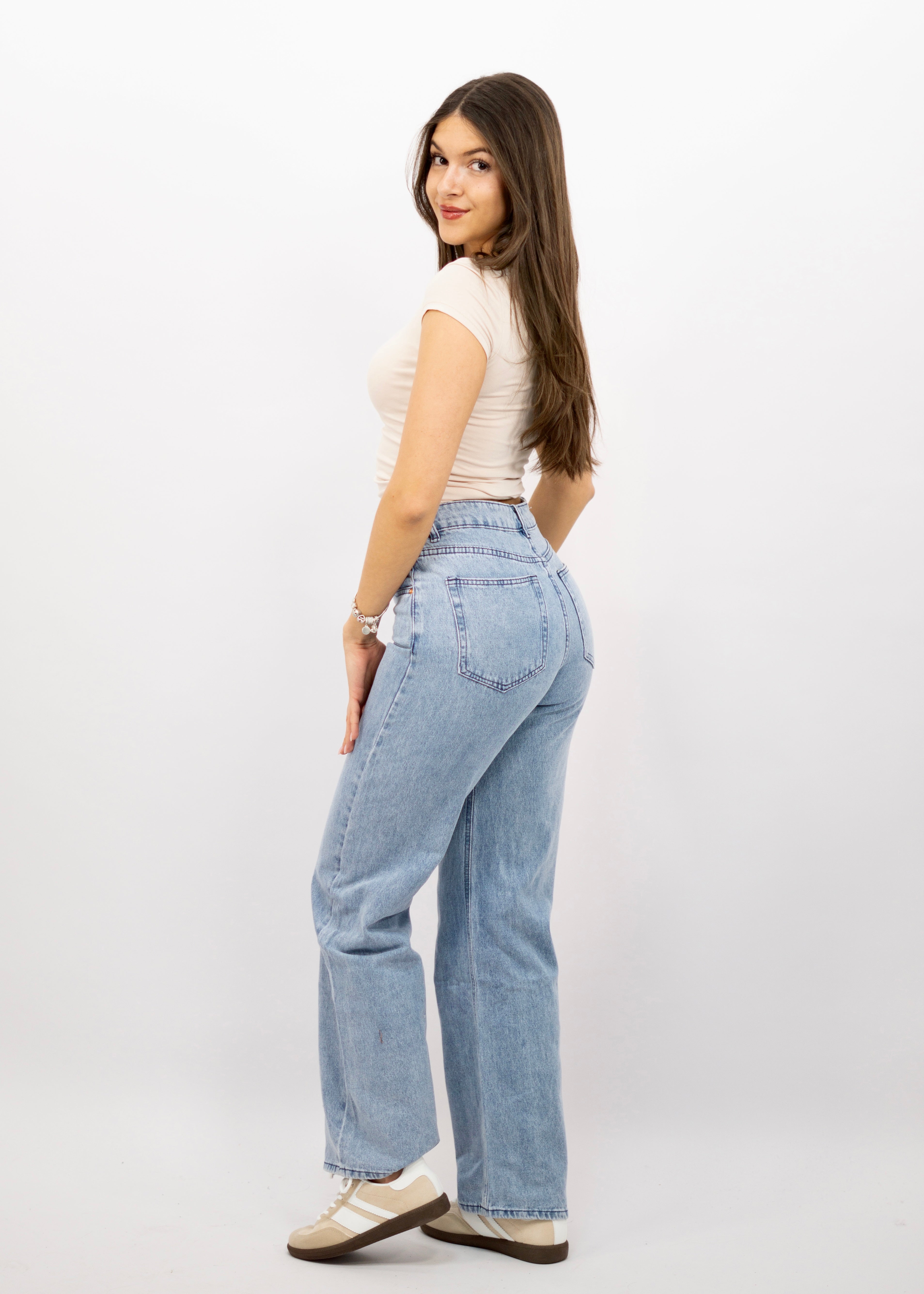 Jeans "Janice" Hellblau