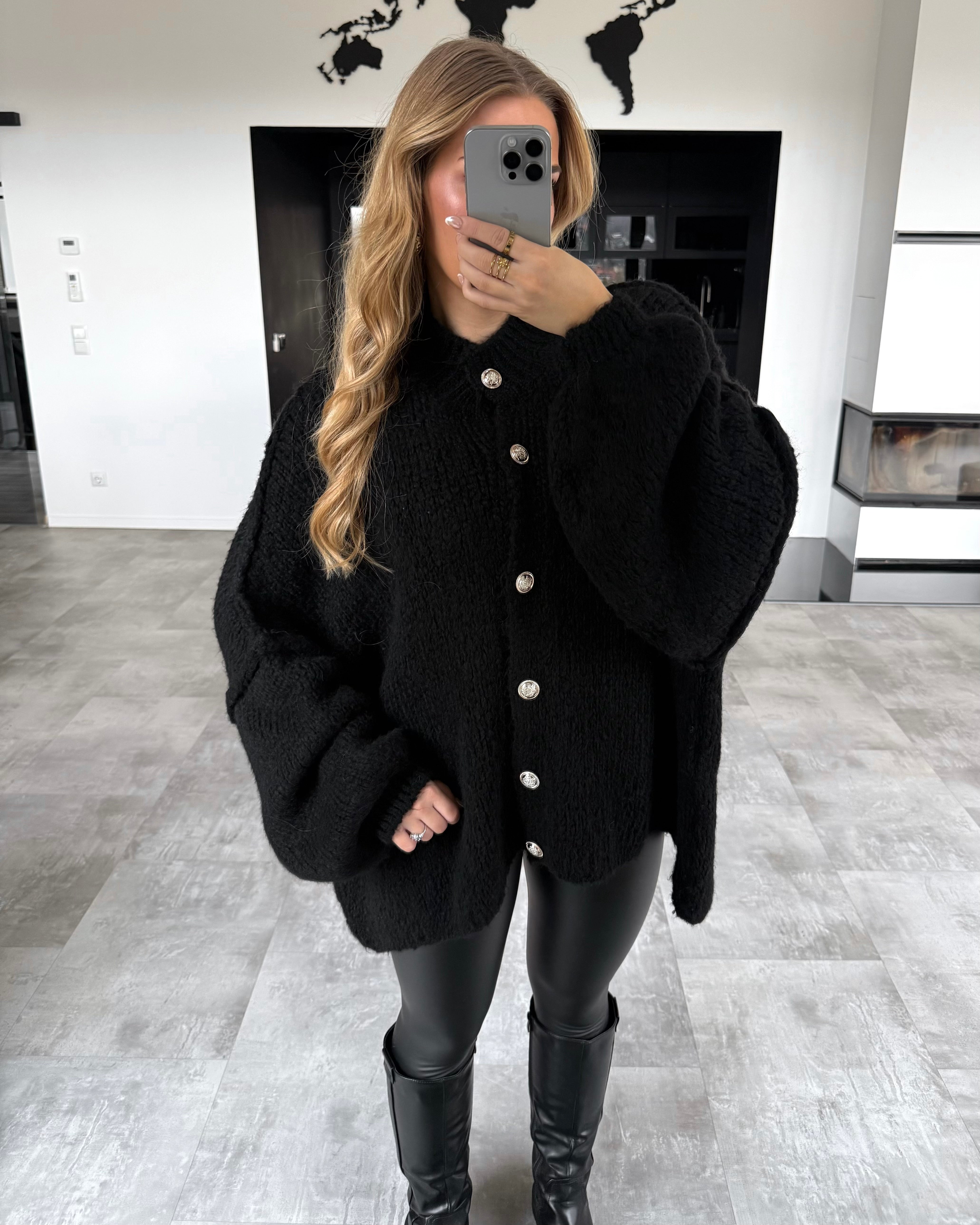 Cardigan "Cece" Schwarz