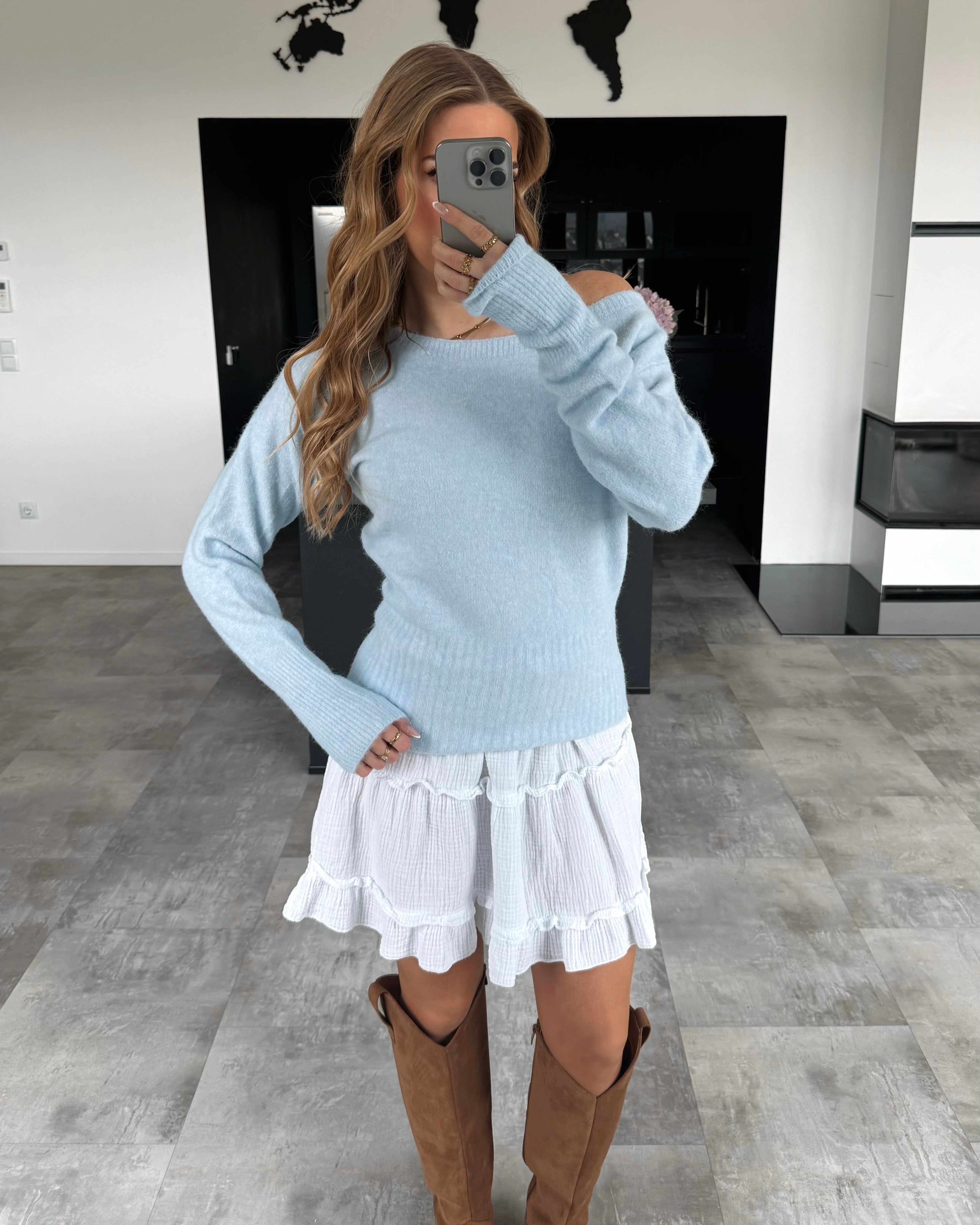 Pullover "Kathleen" Babyblau