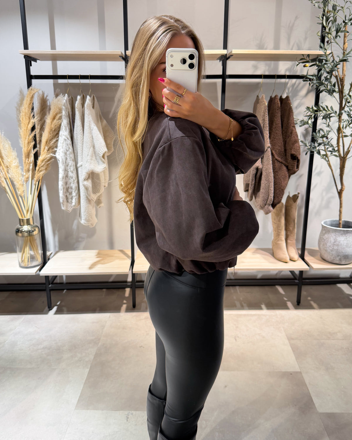 Suede Jacke “Romina”