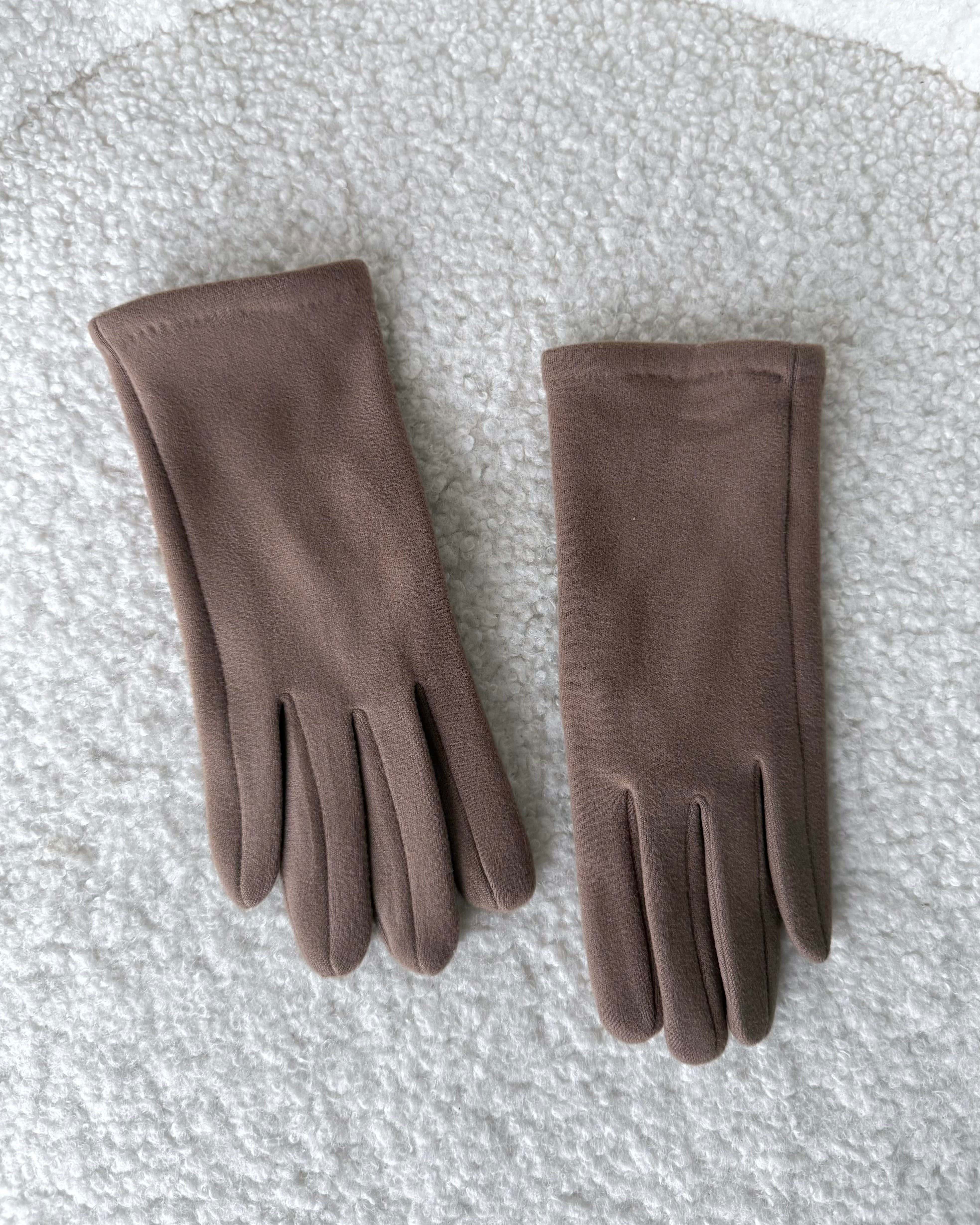 Handschuhe "Isa" Taupe