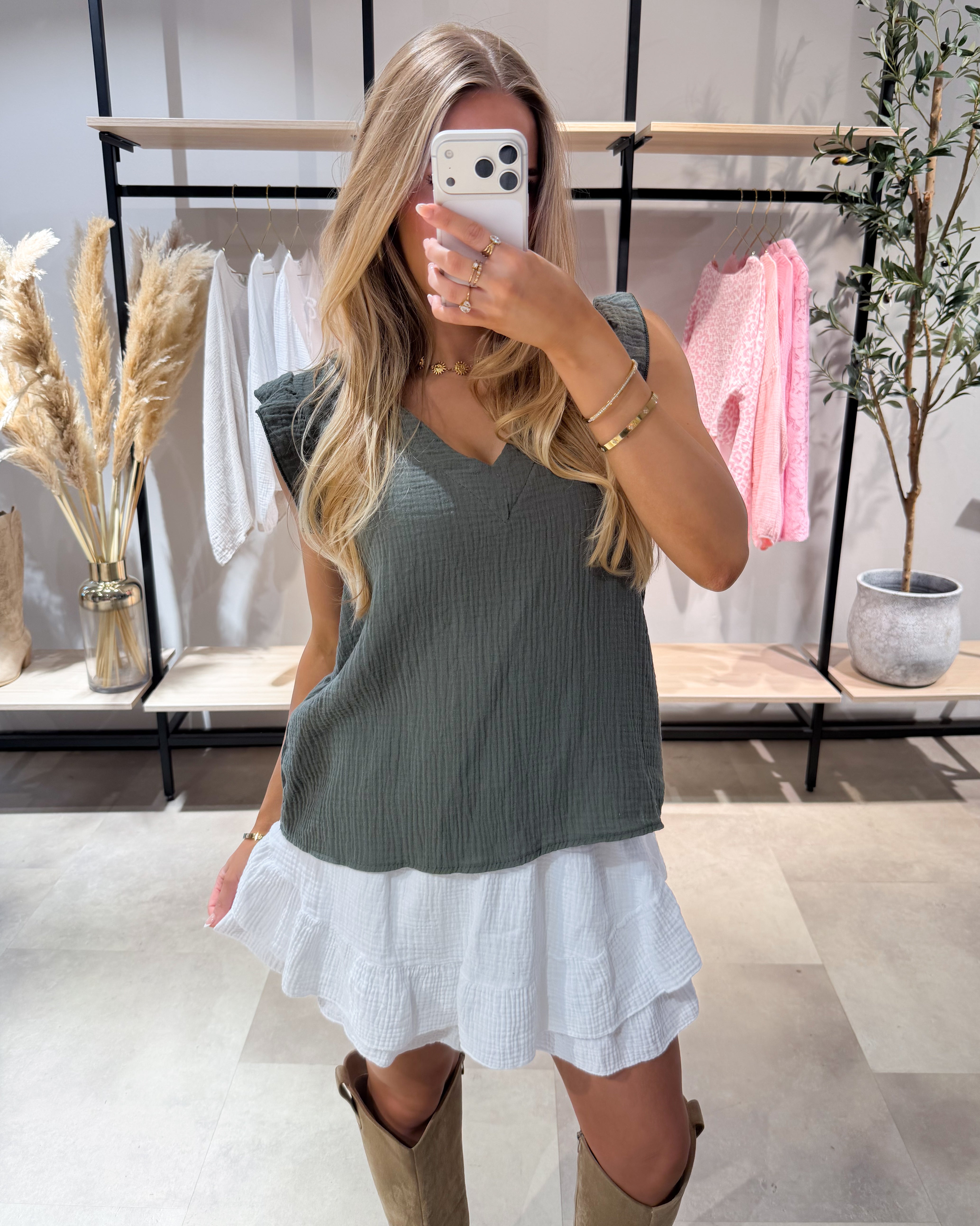 Musselin Shirt "Isabella“