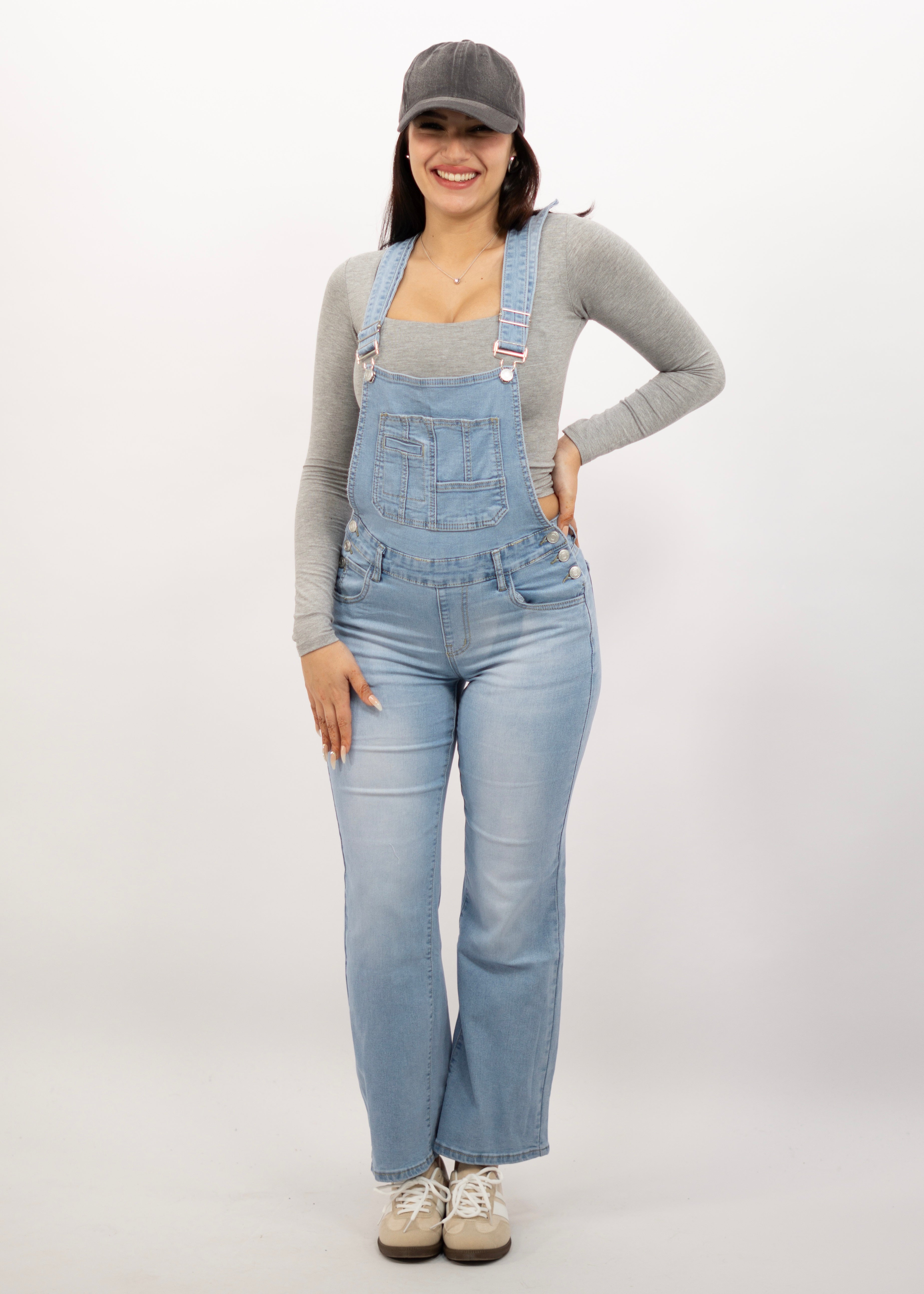 Latzhose "Medda" Jeansblau