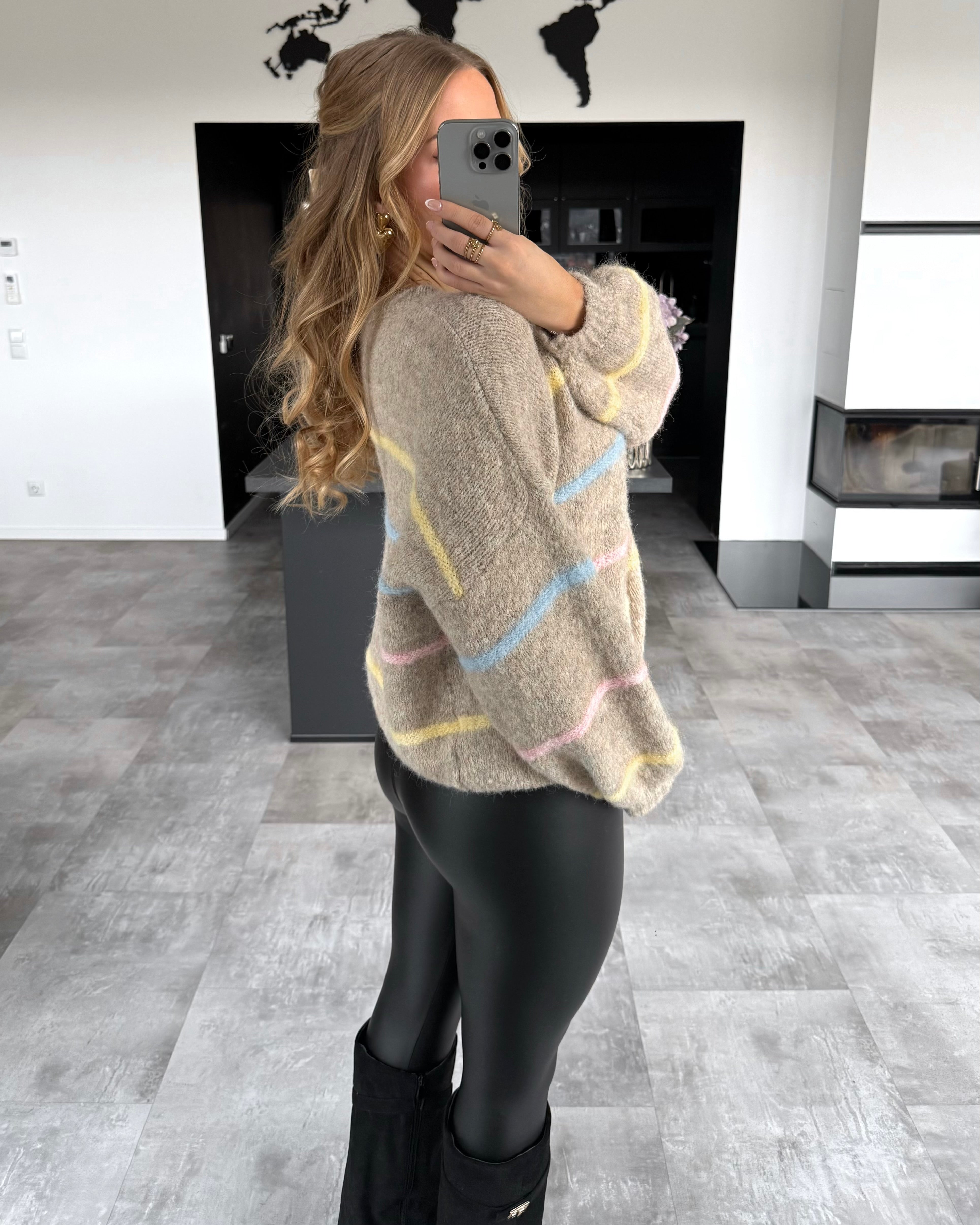 Streifen Pullover “Melody” Multicolour