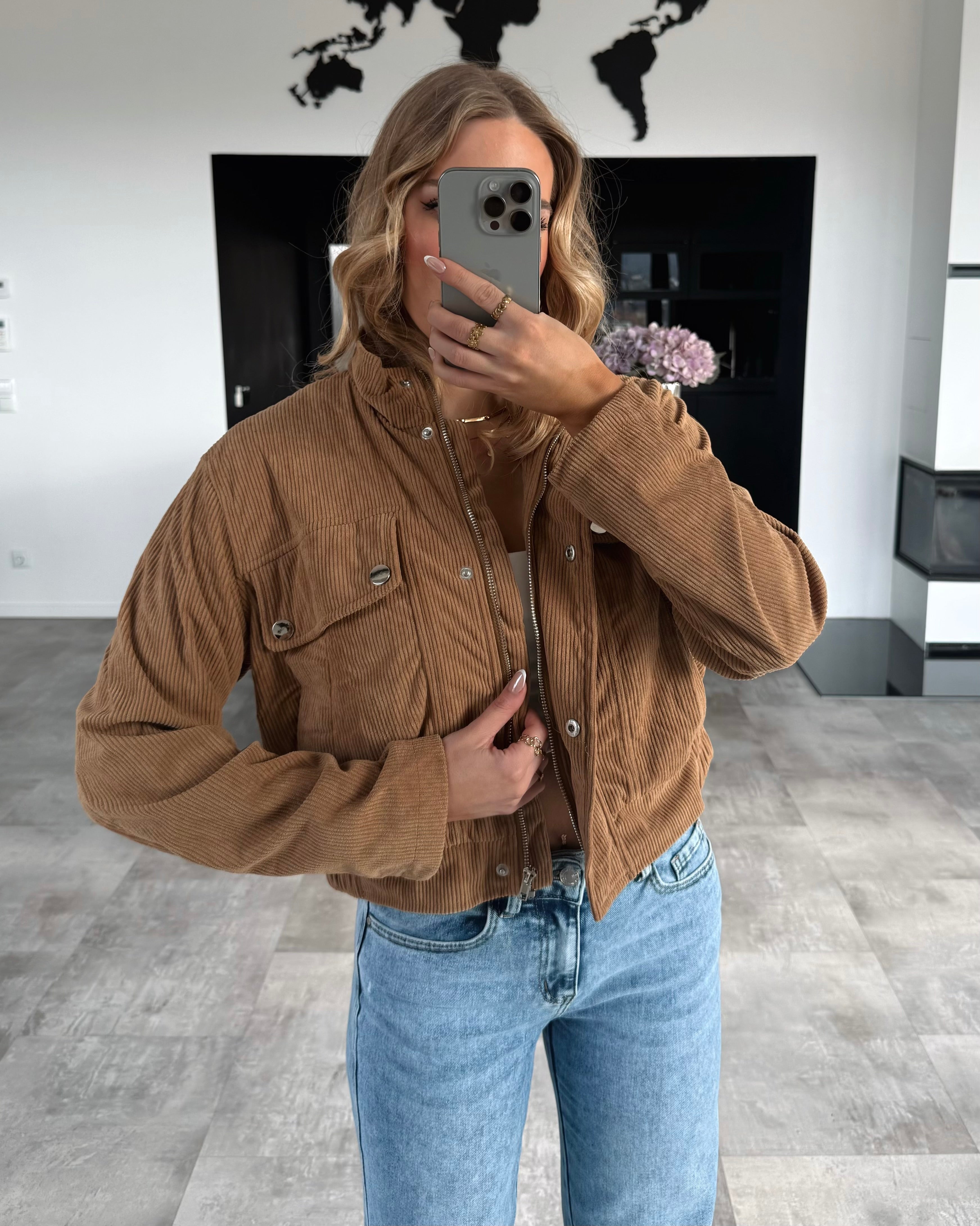Cord Jacke “Jade” Camel