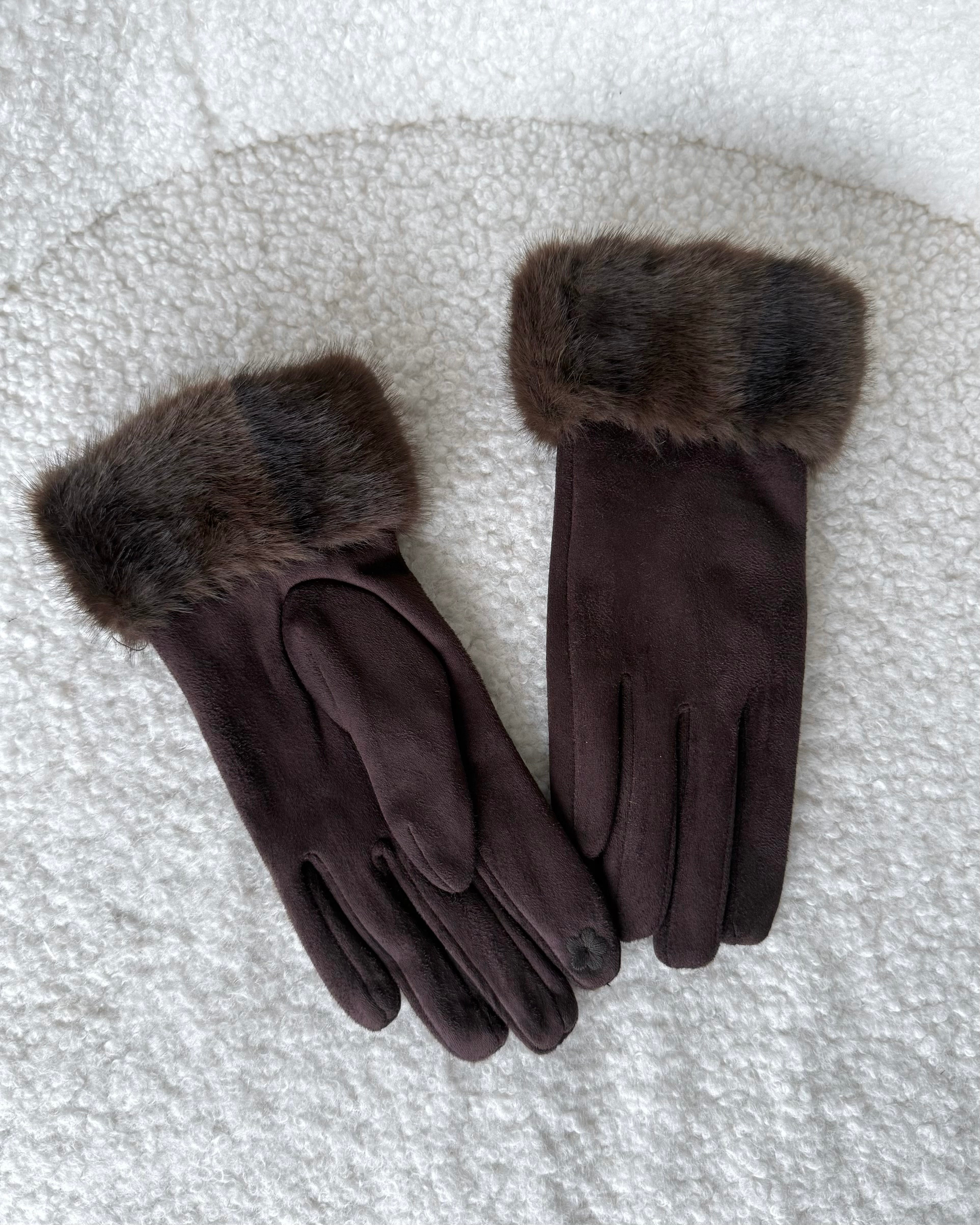 Handschuhe "Bailey" Chocolate