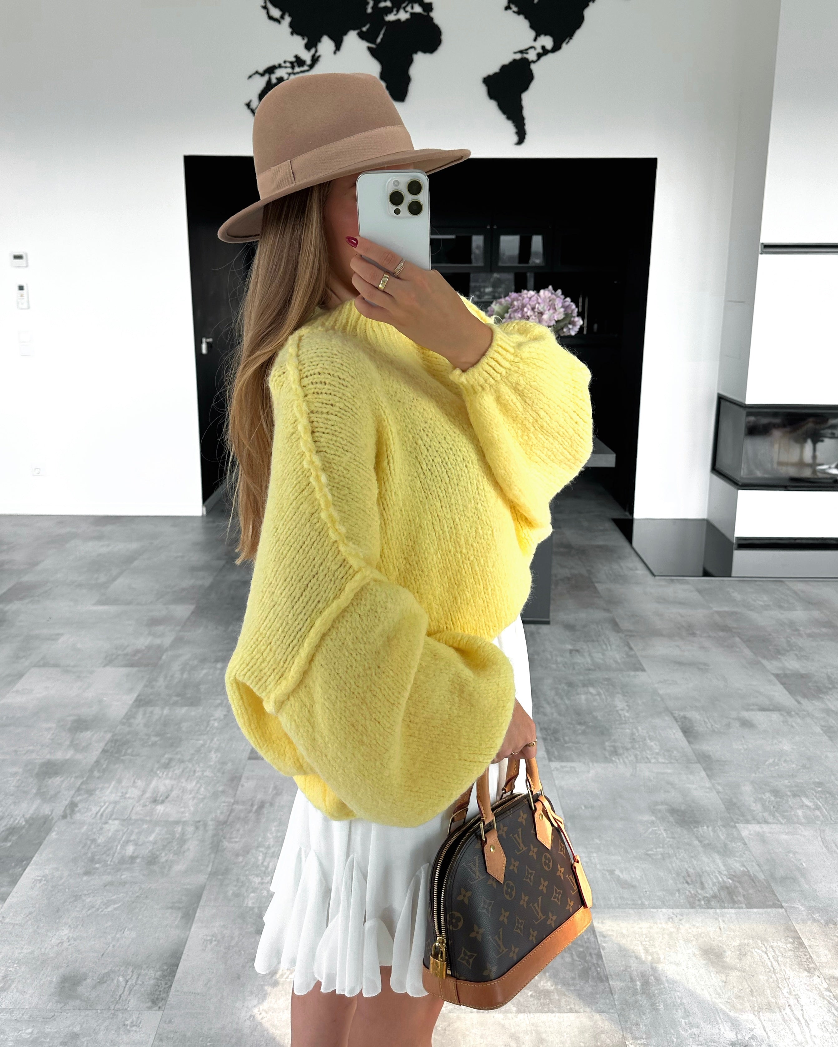 Pullover “May” Gelb