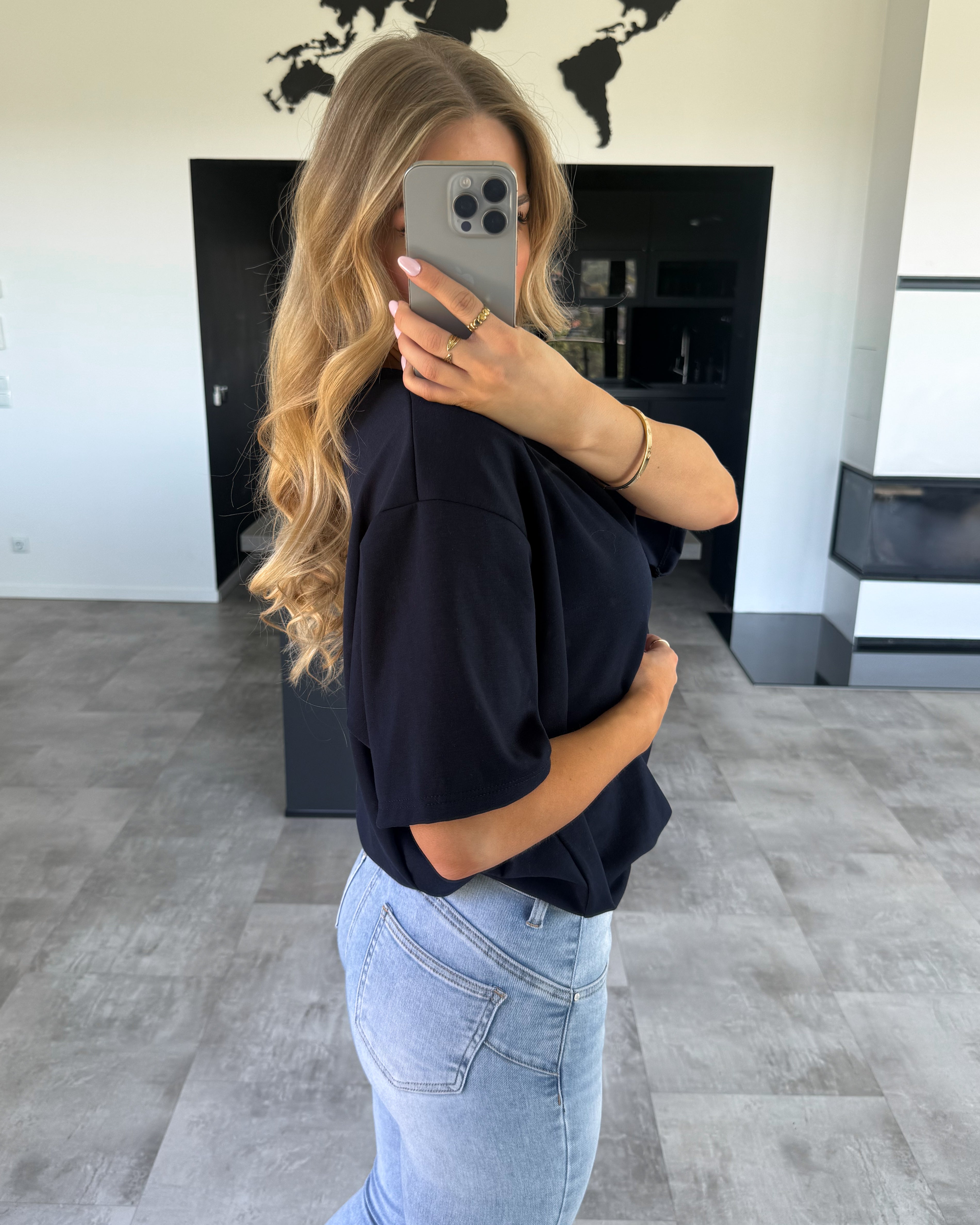 T-Shirt "Leonie" Navy