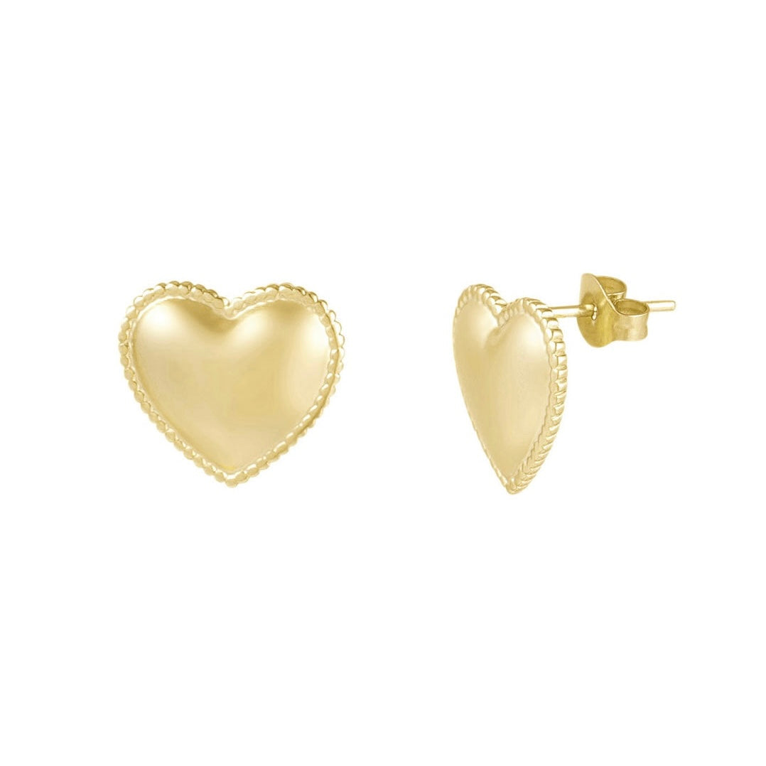 Mini Heart Studs