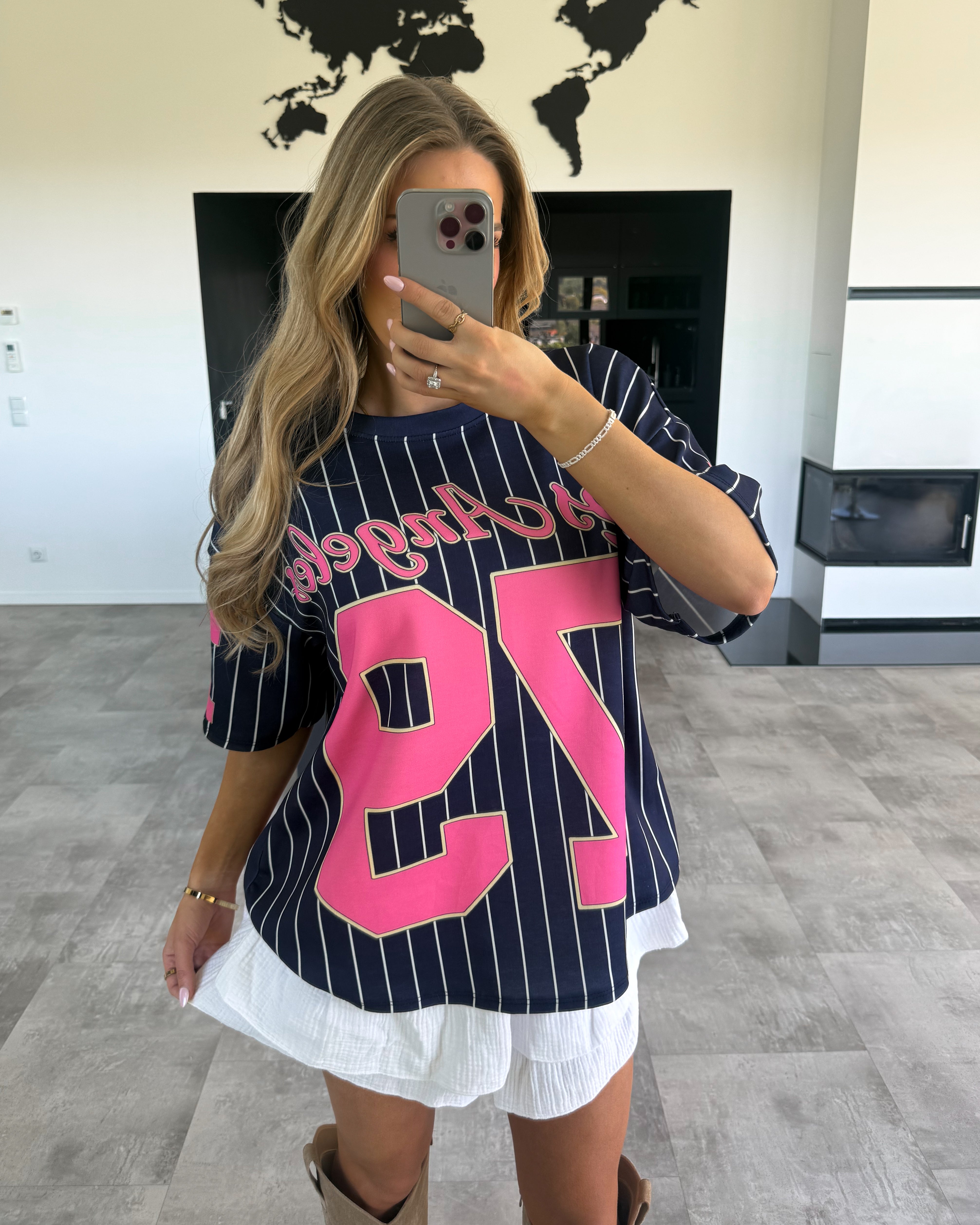 T-Shirt "LA" Navy