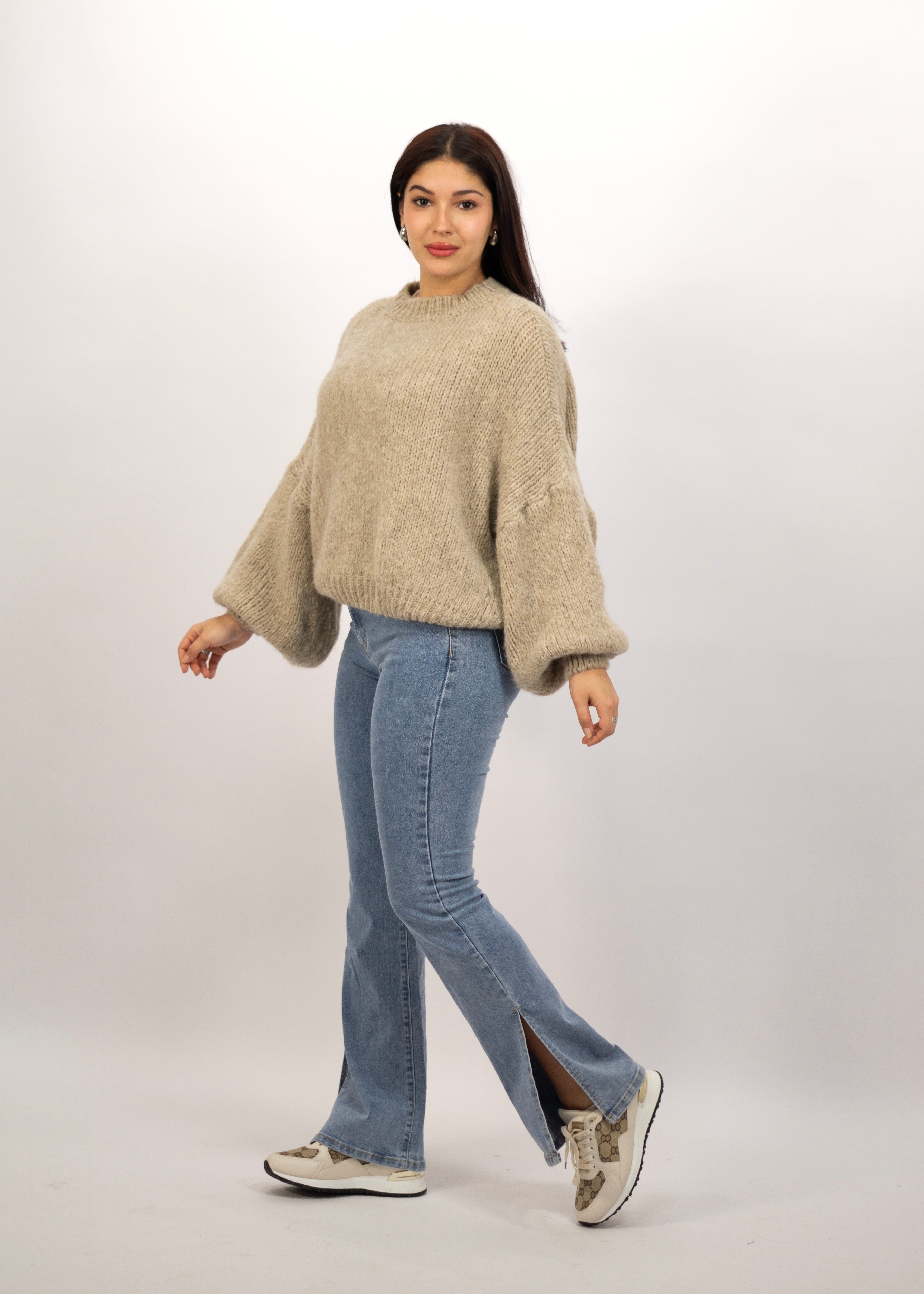 Pullover “Mayla” Taupe