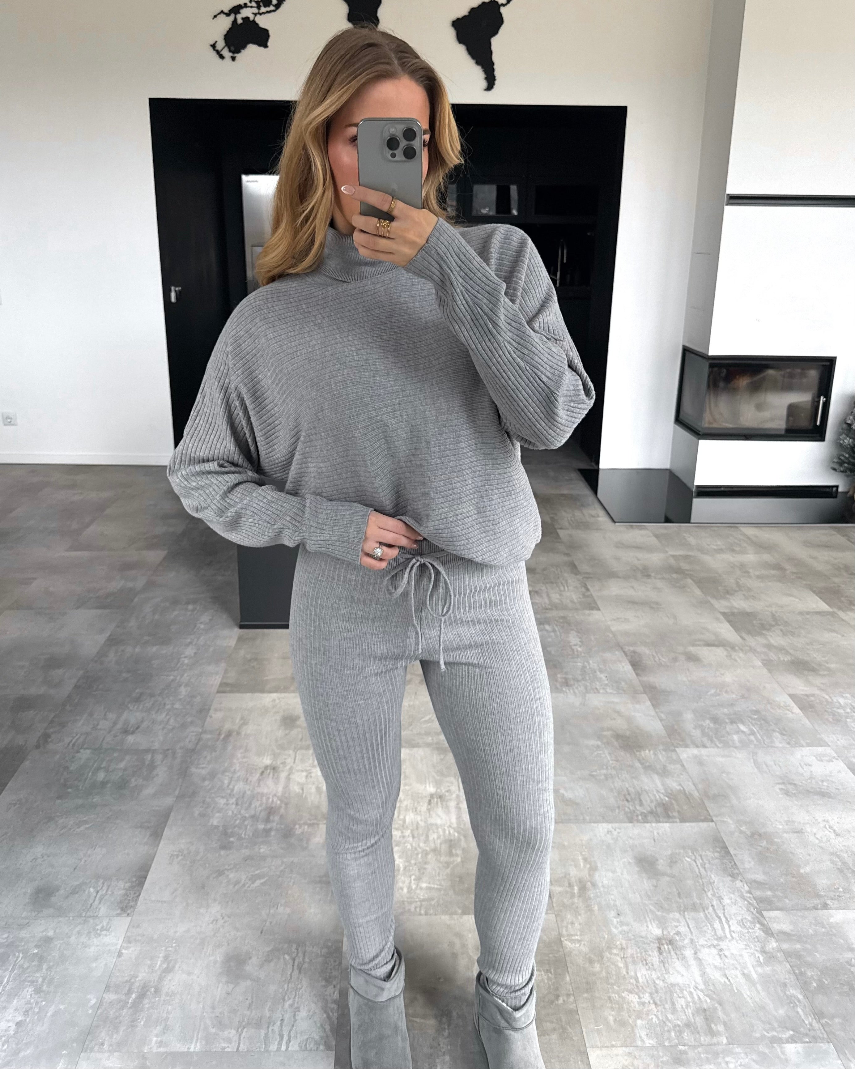 Zweiteiler "Reva“ Grau