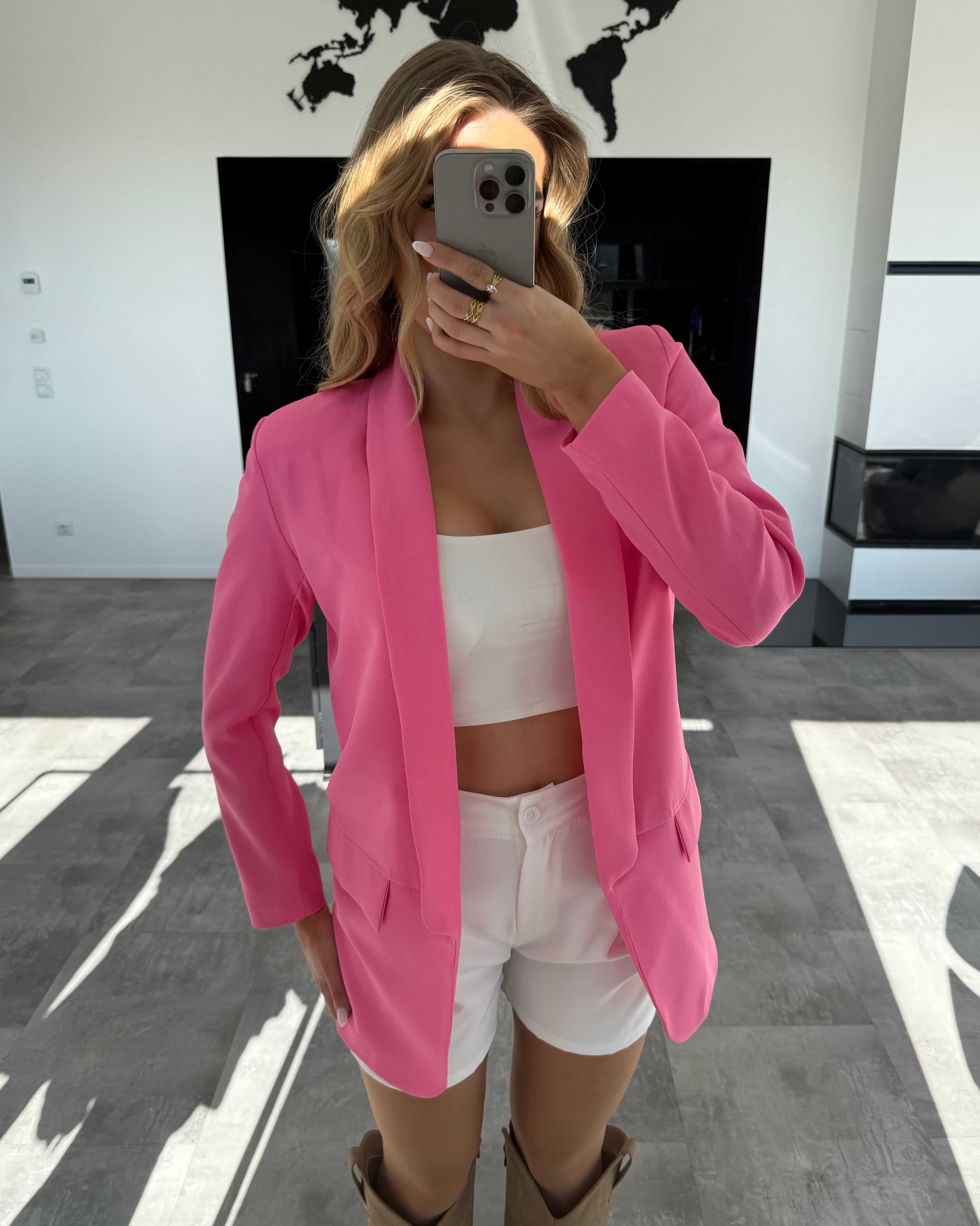 Blazer “Mirabelle” Lang Pink
