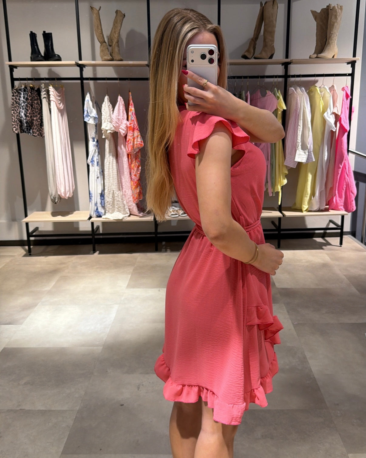 Wickelkleid "Dalia" Koralle