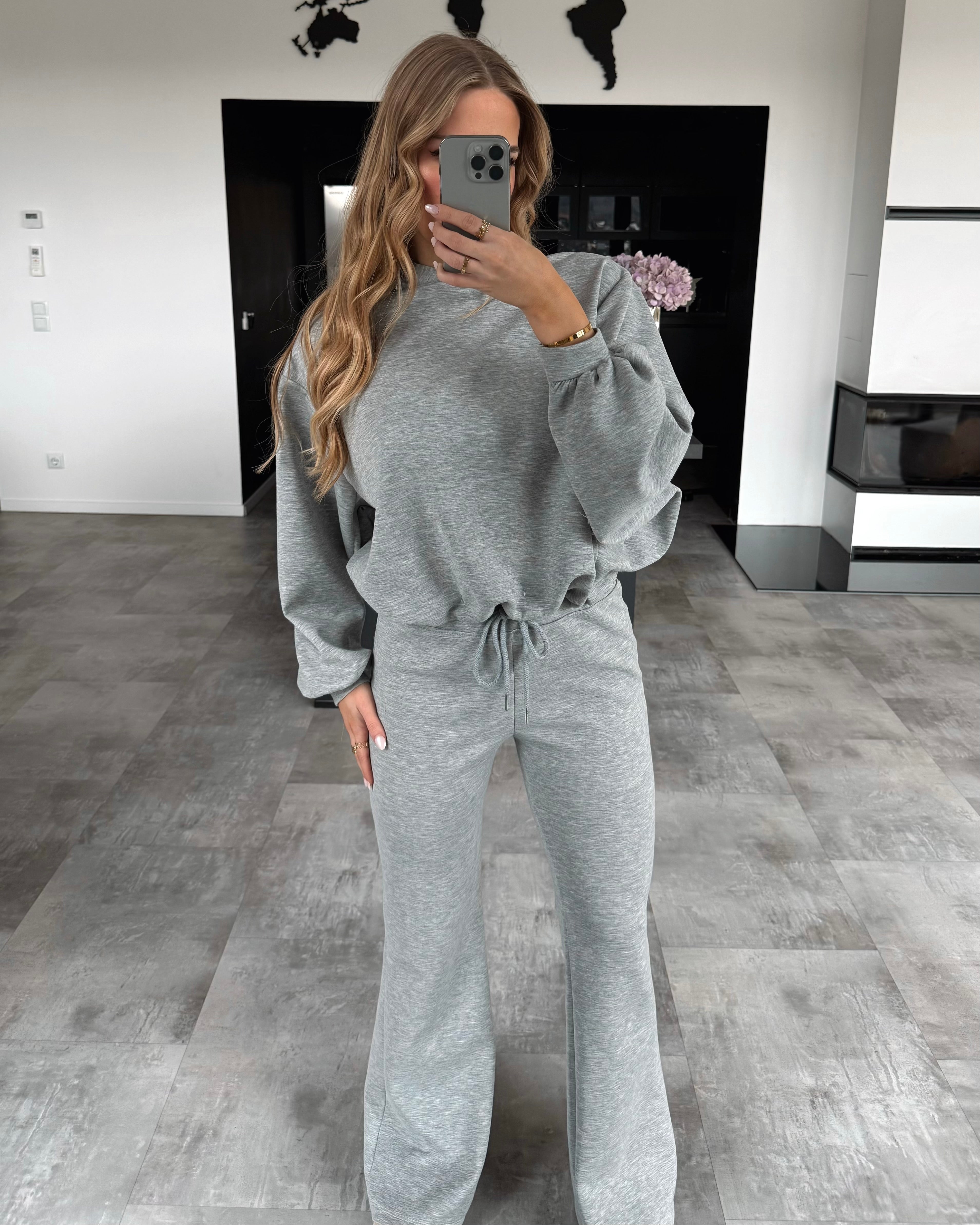 Zweiteiler “Danielle” Hellgrau