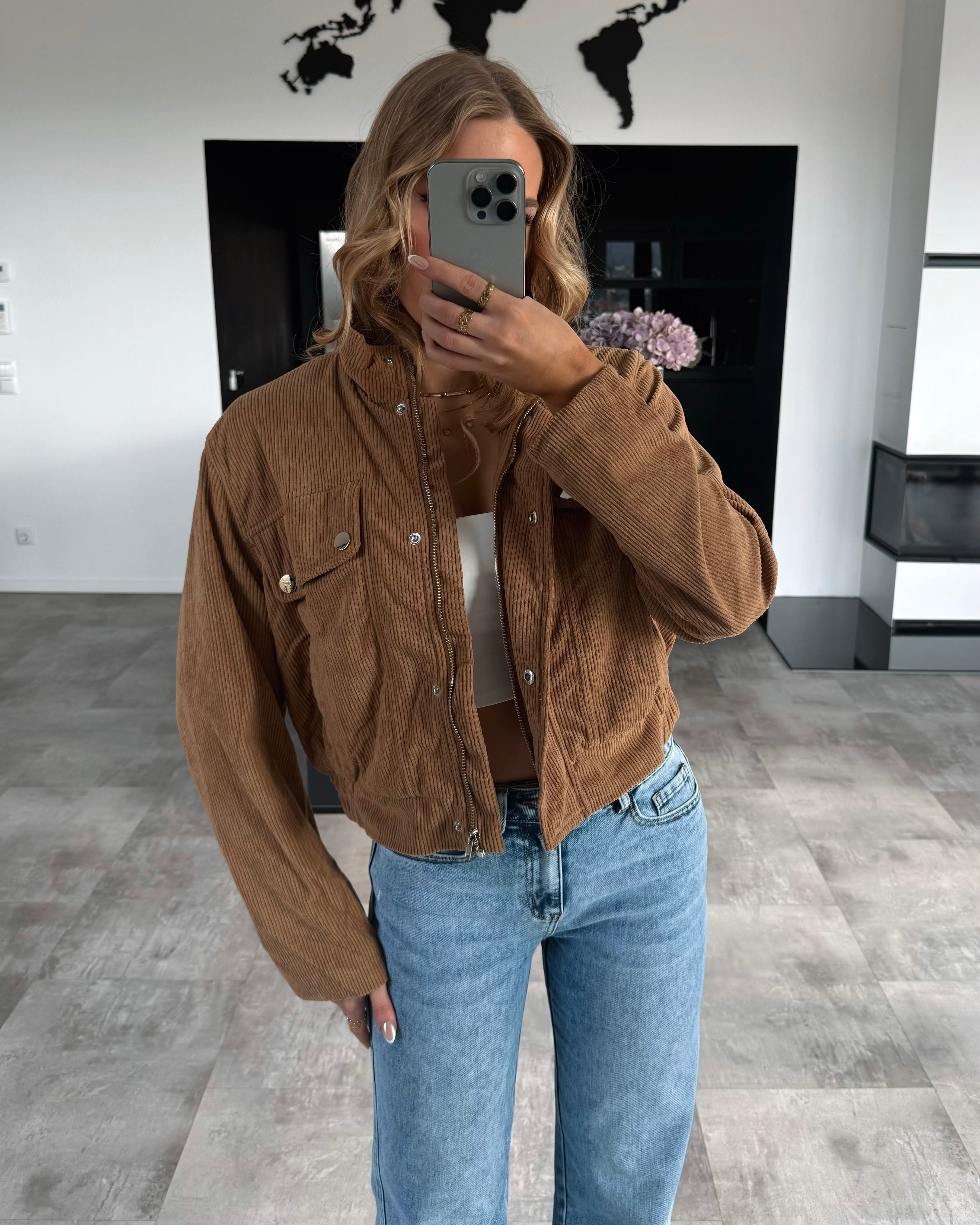 Cord Jacke “Jade” Camel