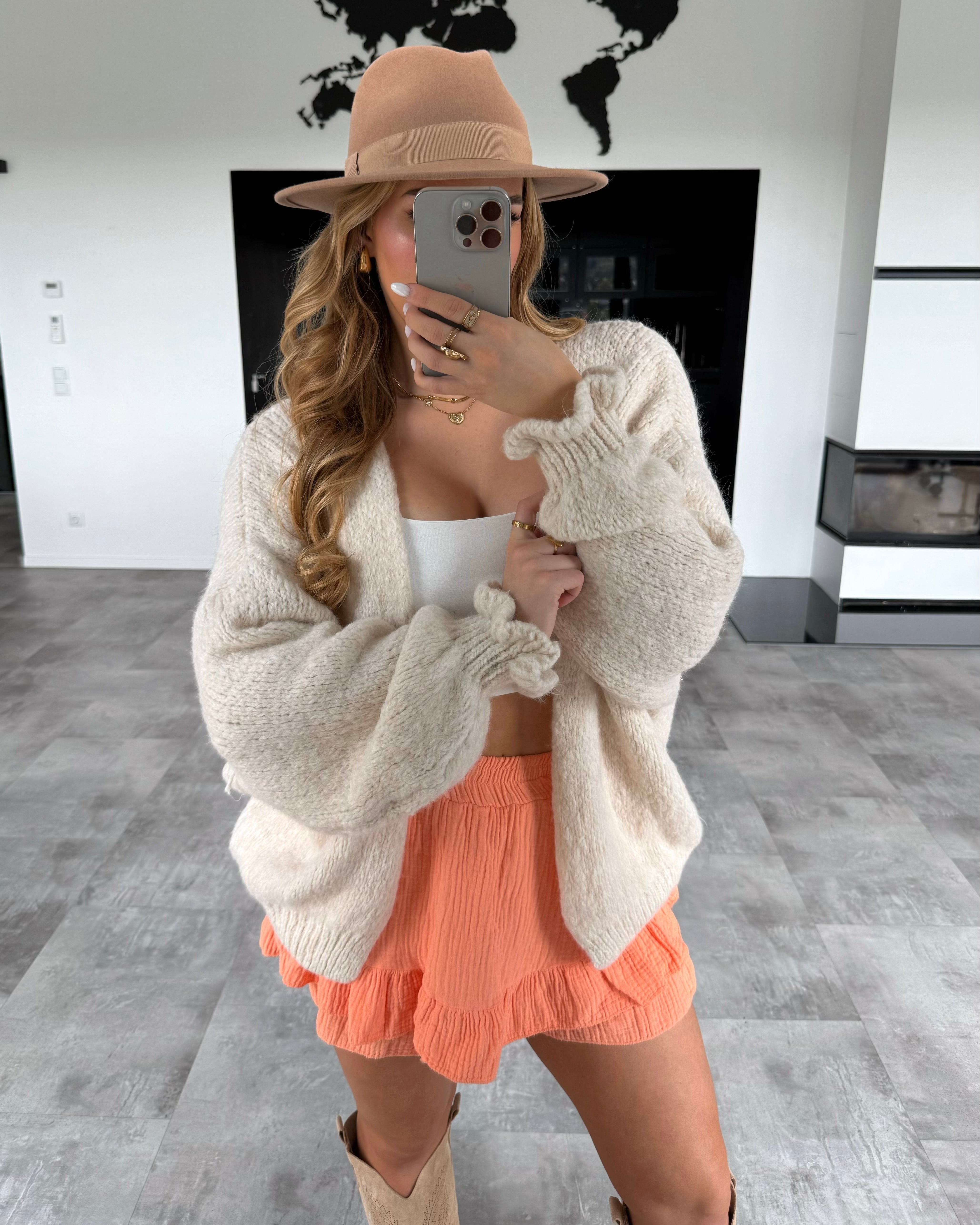 Cardigan "Mary" Ecru