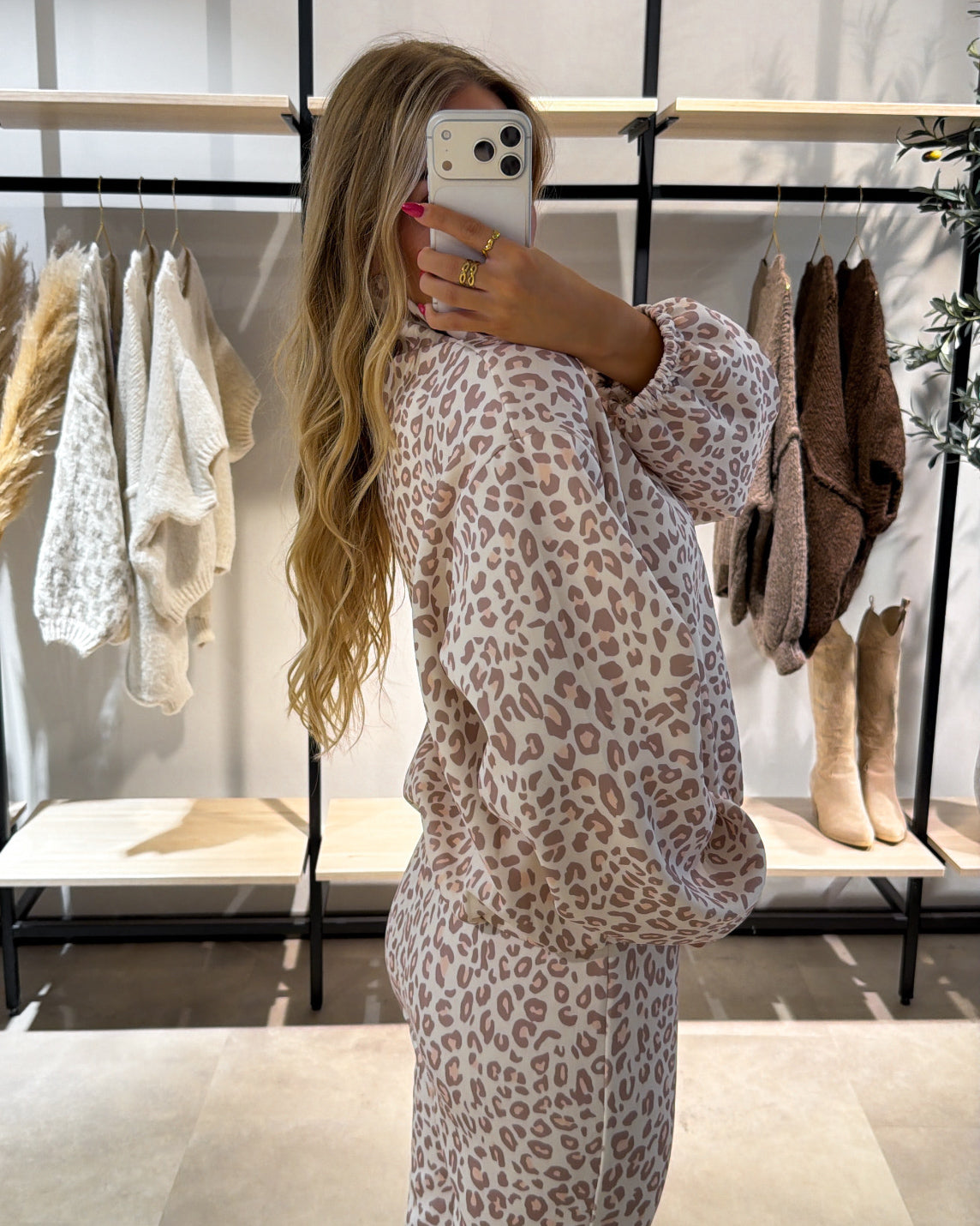 Jacke "Leonie" Leoprint
