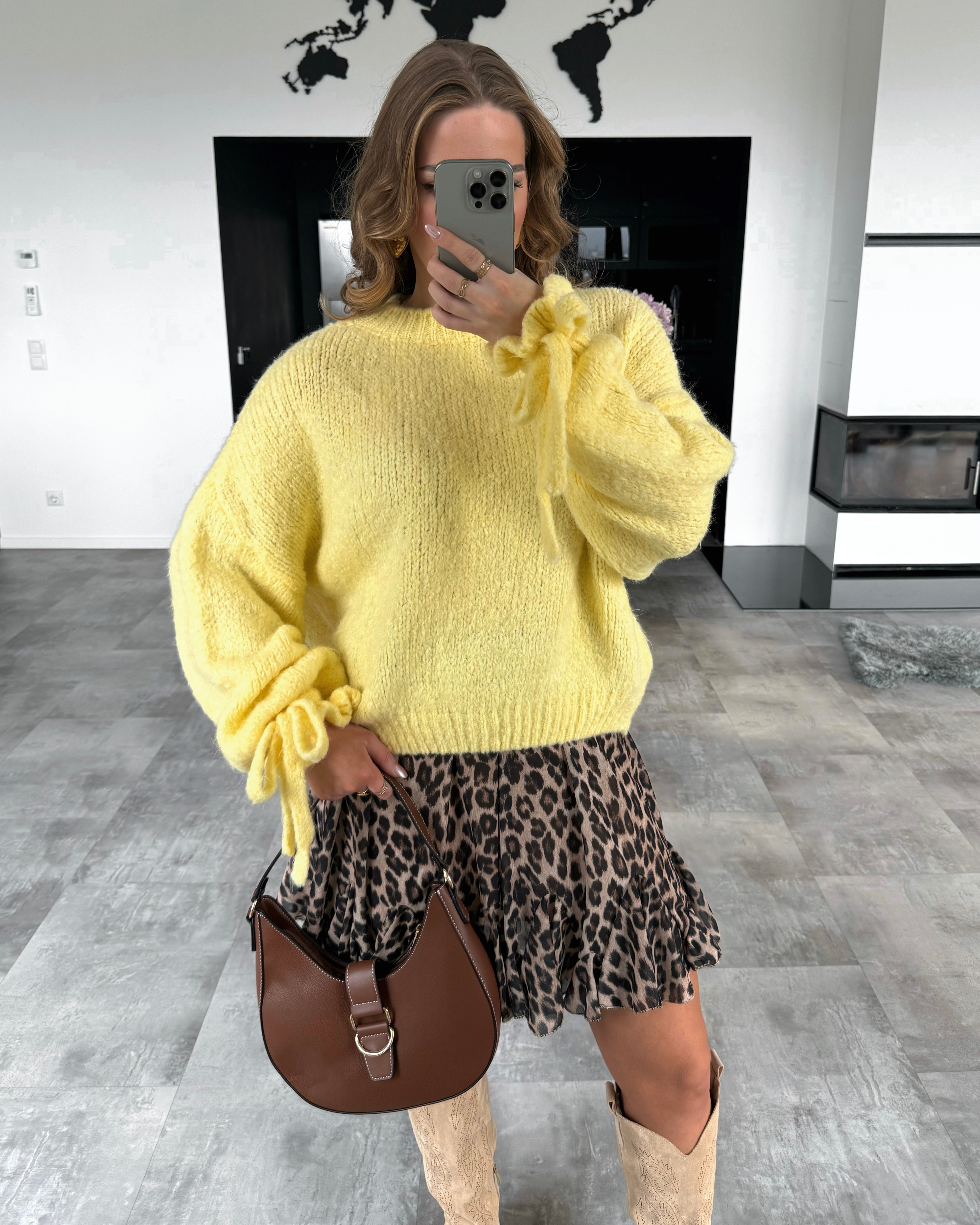 Pullover “Mali” Gelb