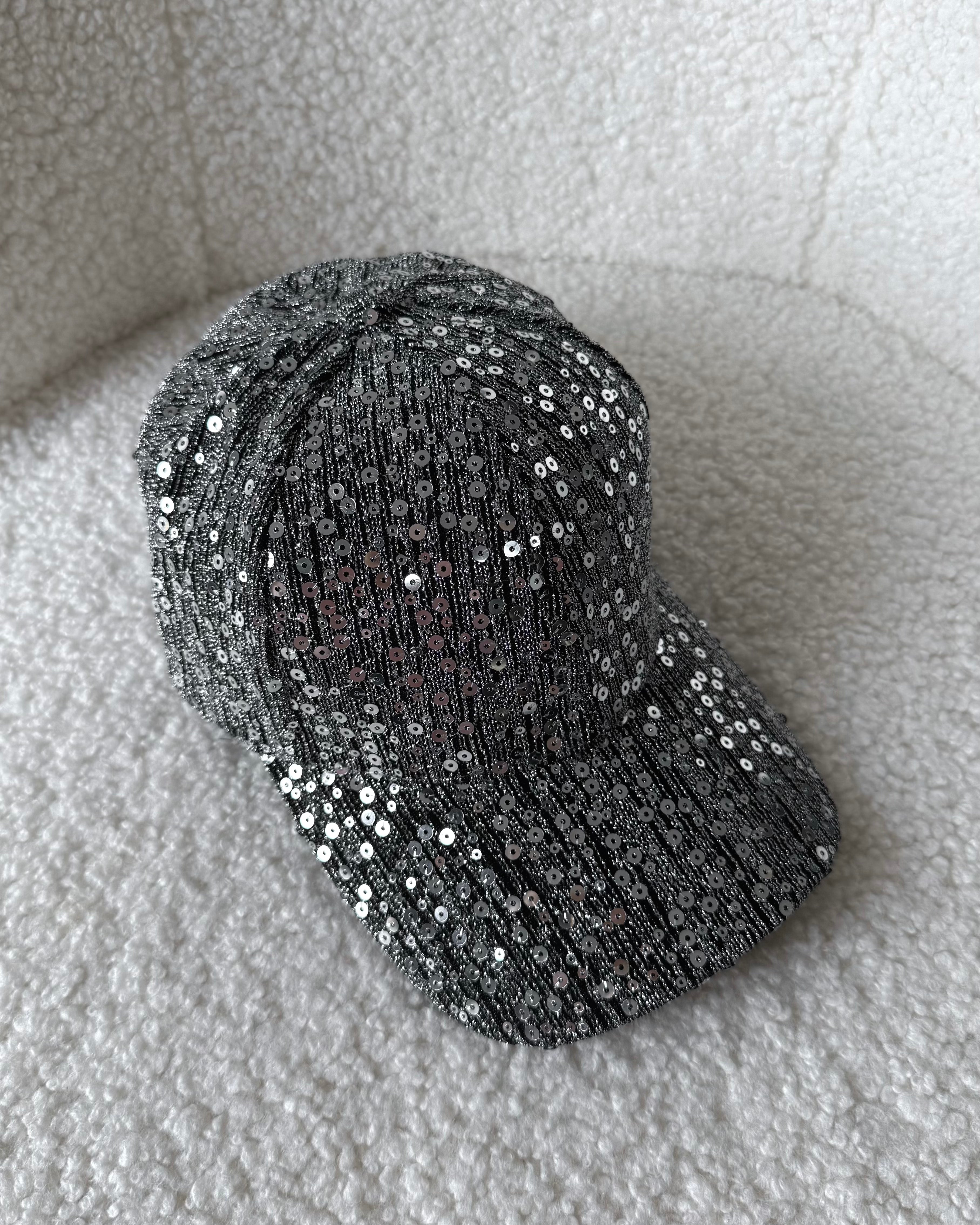 Base Cap "Glamour" Silber